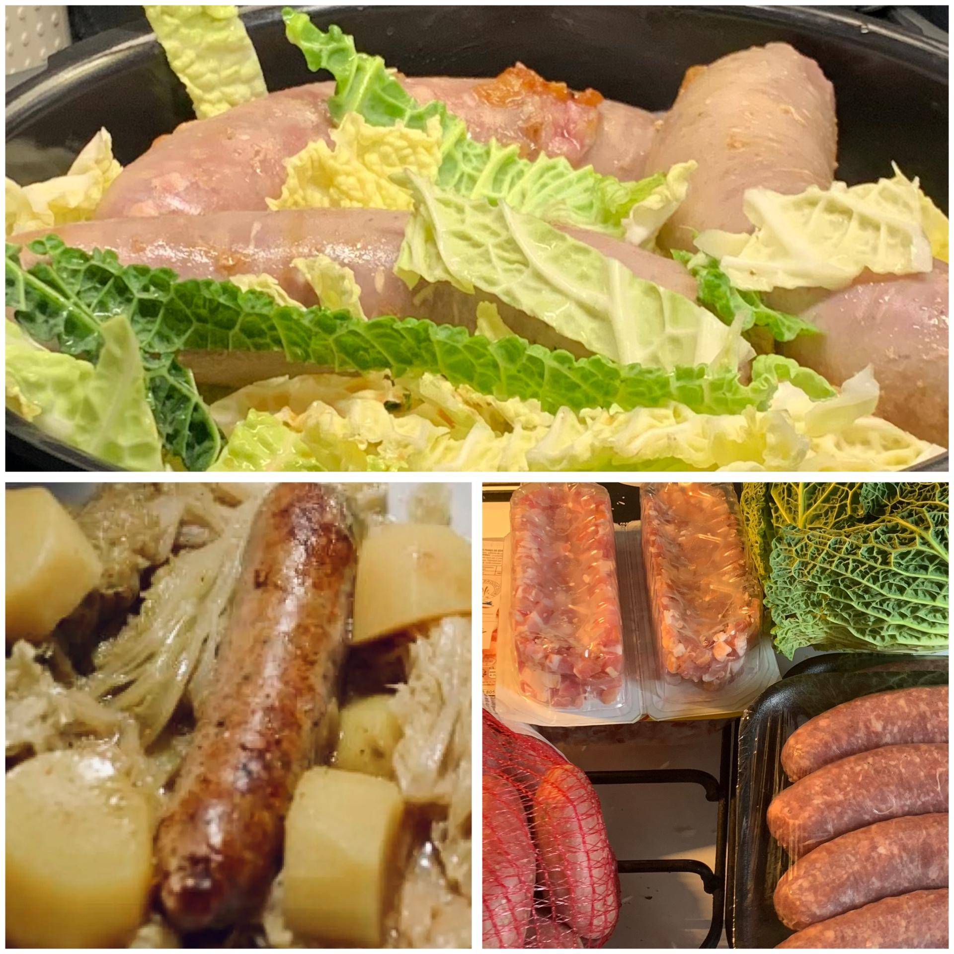 Saucisses de Toulouse aux choux et pommes de terre - Recepten Cookeo V3 | Moulinex