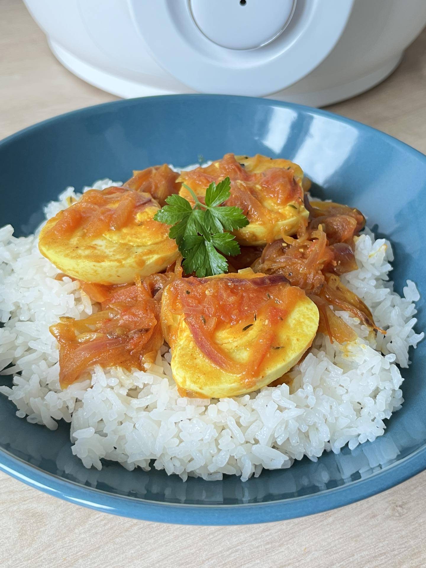 Rougail oeufs - Recette Cookeo Infinity 16in1 | Moulinex