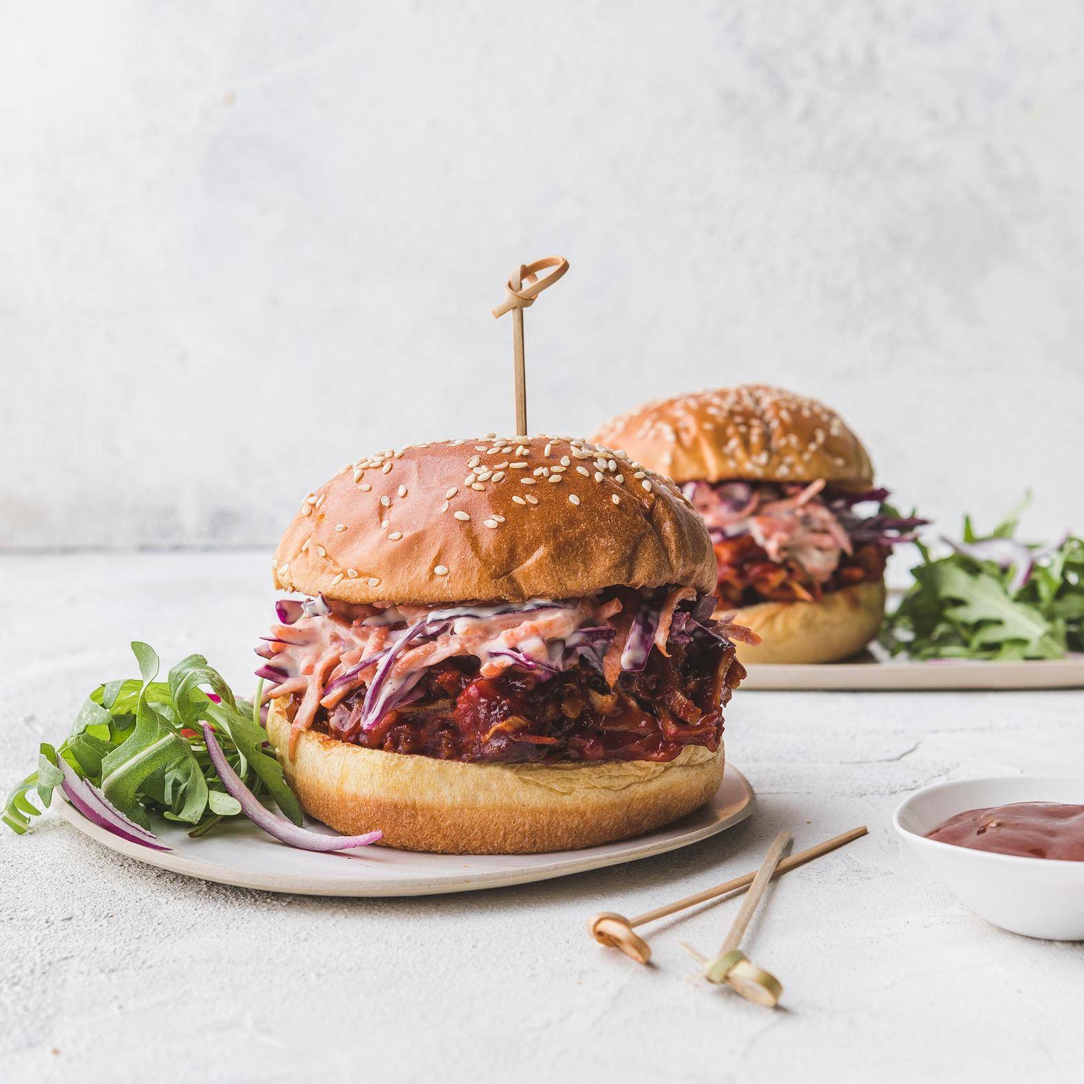Burgers vegan - Recette Easy Fry Max | Moulinex