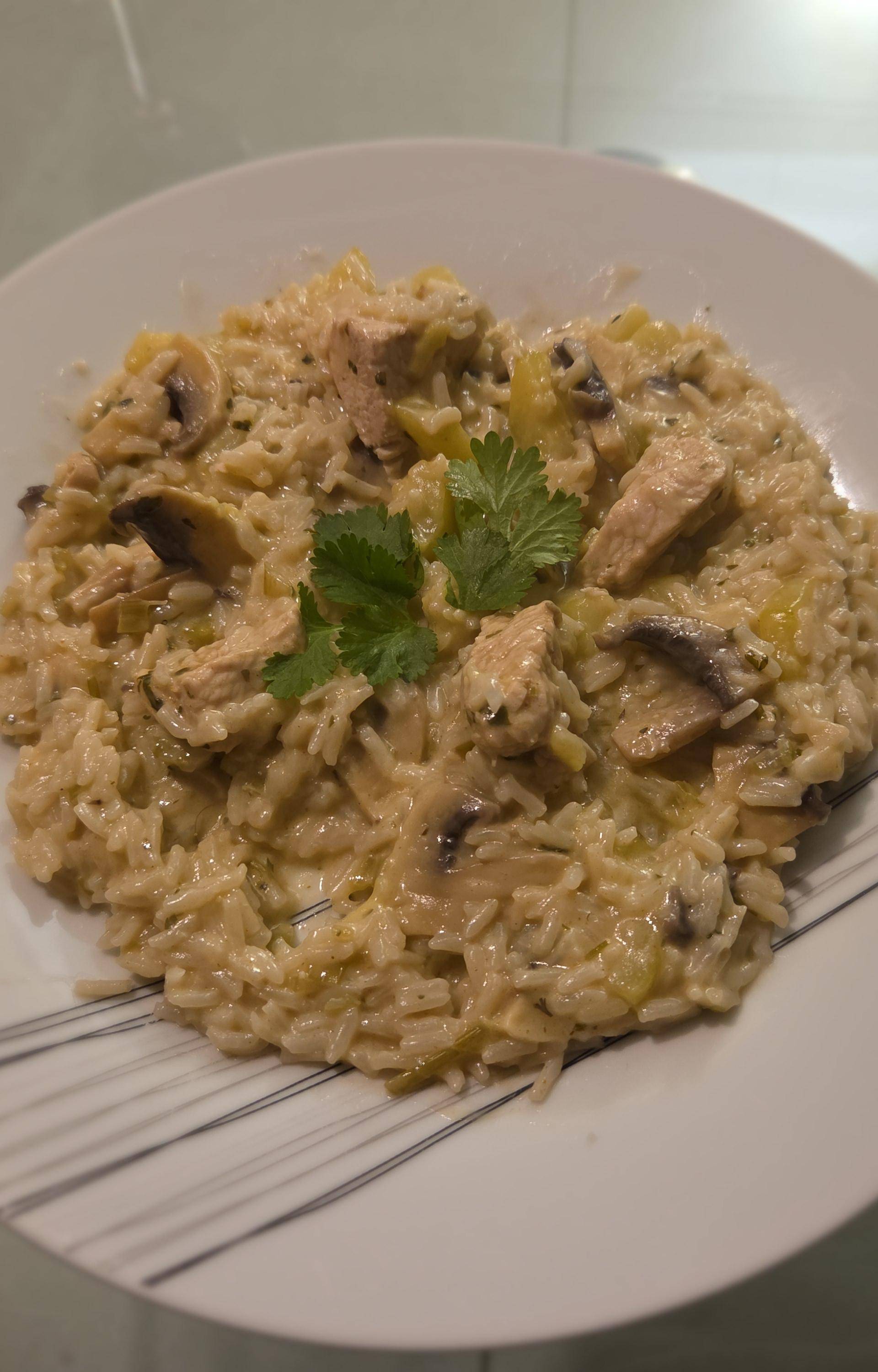 Dinde, riz au curry et ses légumes (courgette, champignon, celeri) - Recette Cookeo Infinity Autostir | Moulinex