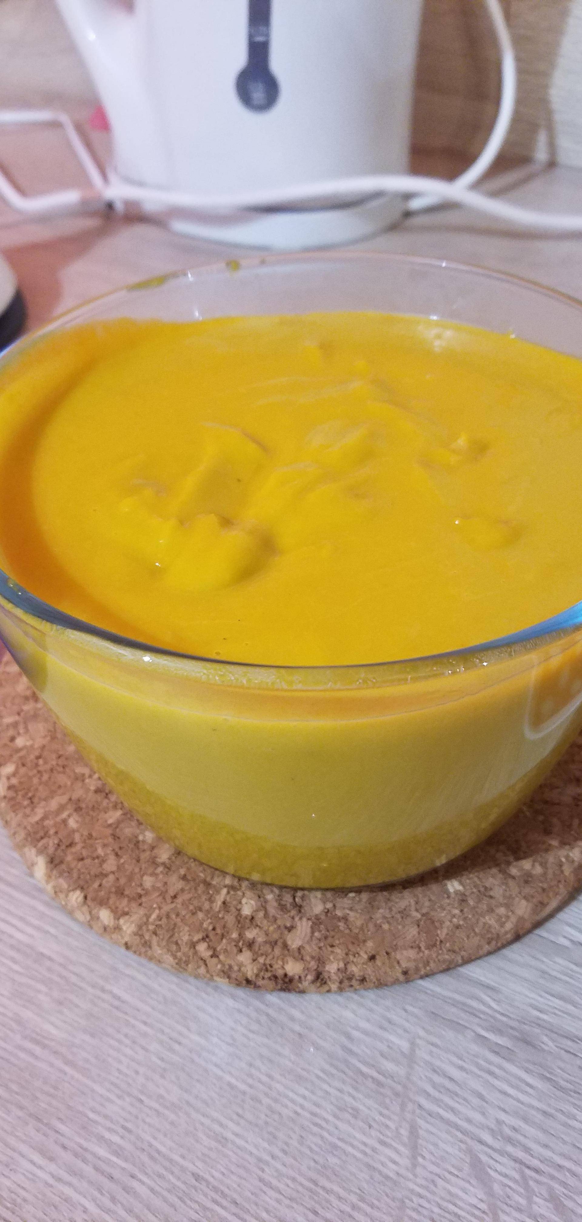Velouté de légumes, vache qui rit et lait de coco - Recette Companion XL | Moulinex