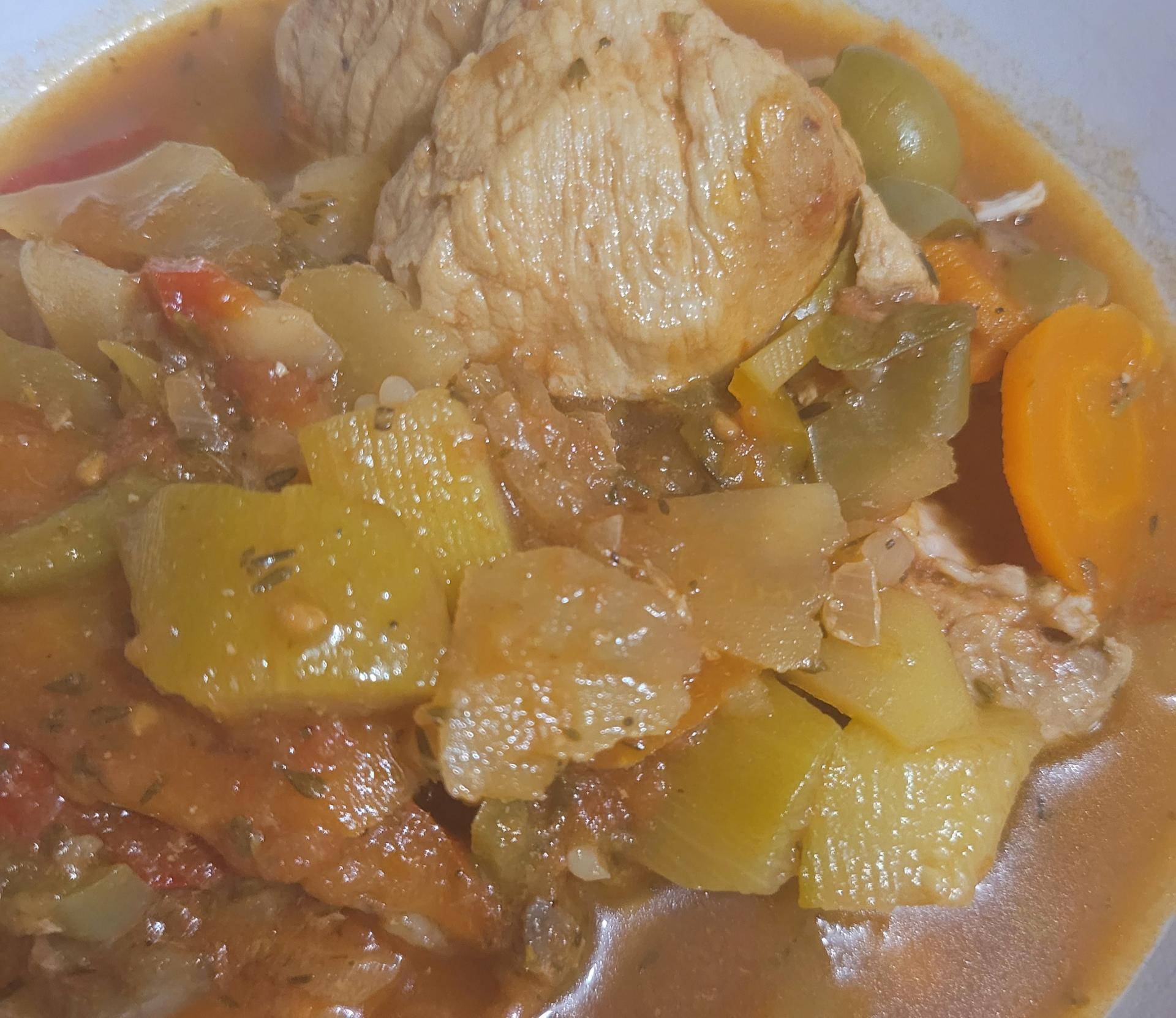 Sauté de porc aux légumes - Recepten Cookeo V3 | Moulinex