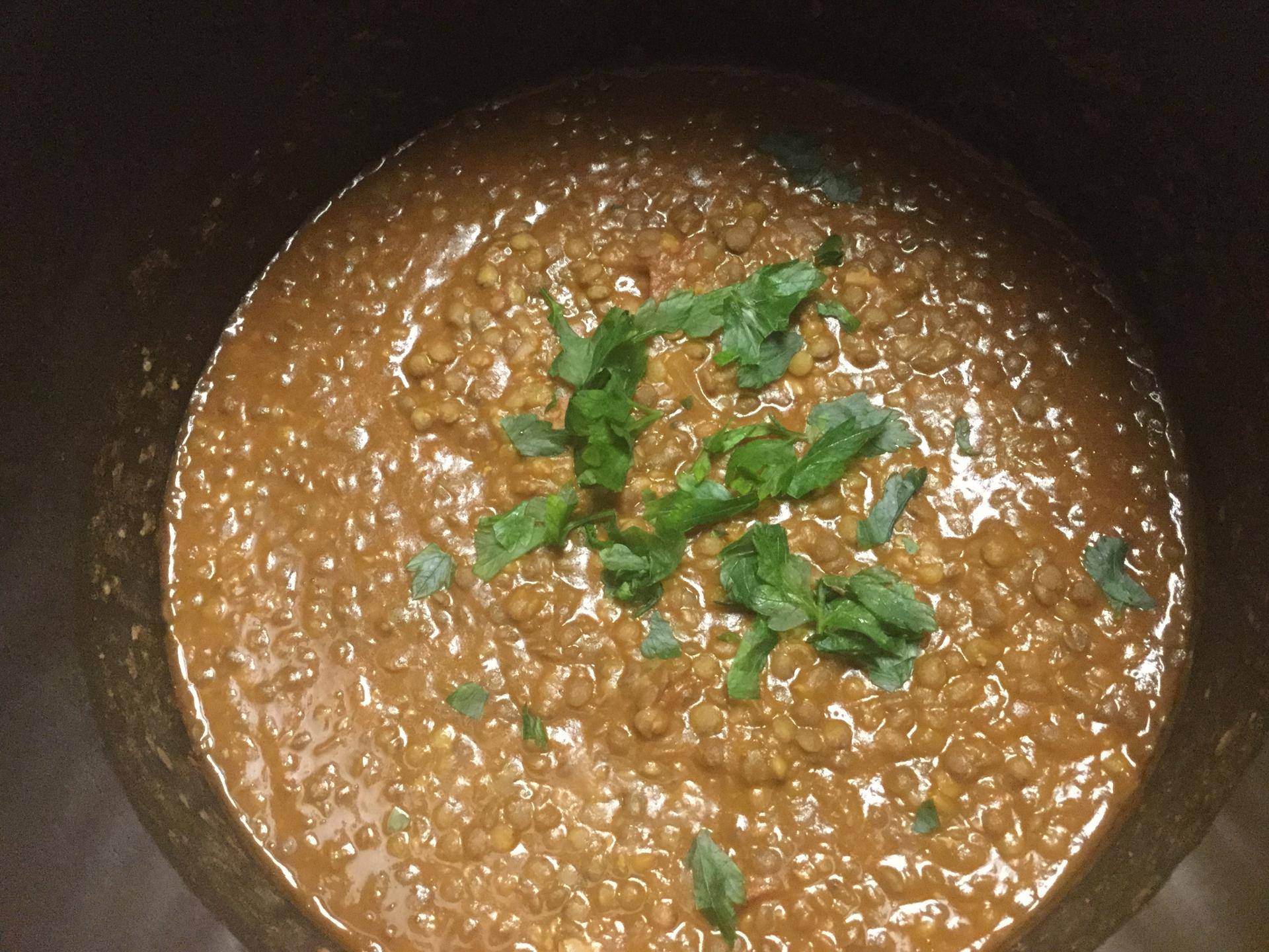 Lentilles vertes au chorizo - Recepten Cookeo | Moulinex
