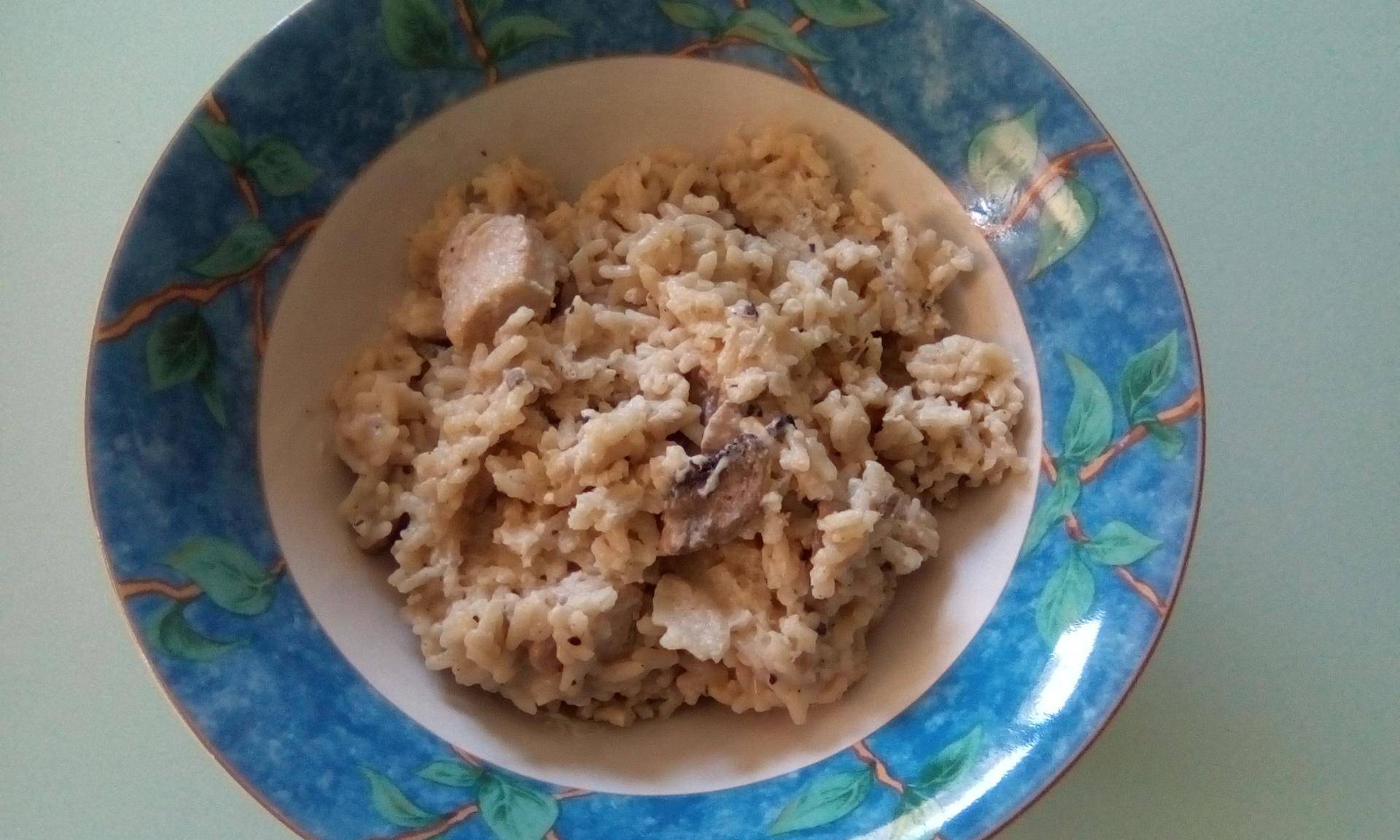 RISOTTO POULET CHAMPIGNON - Recepten Cookeo | Moulinex