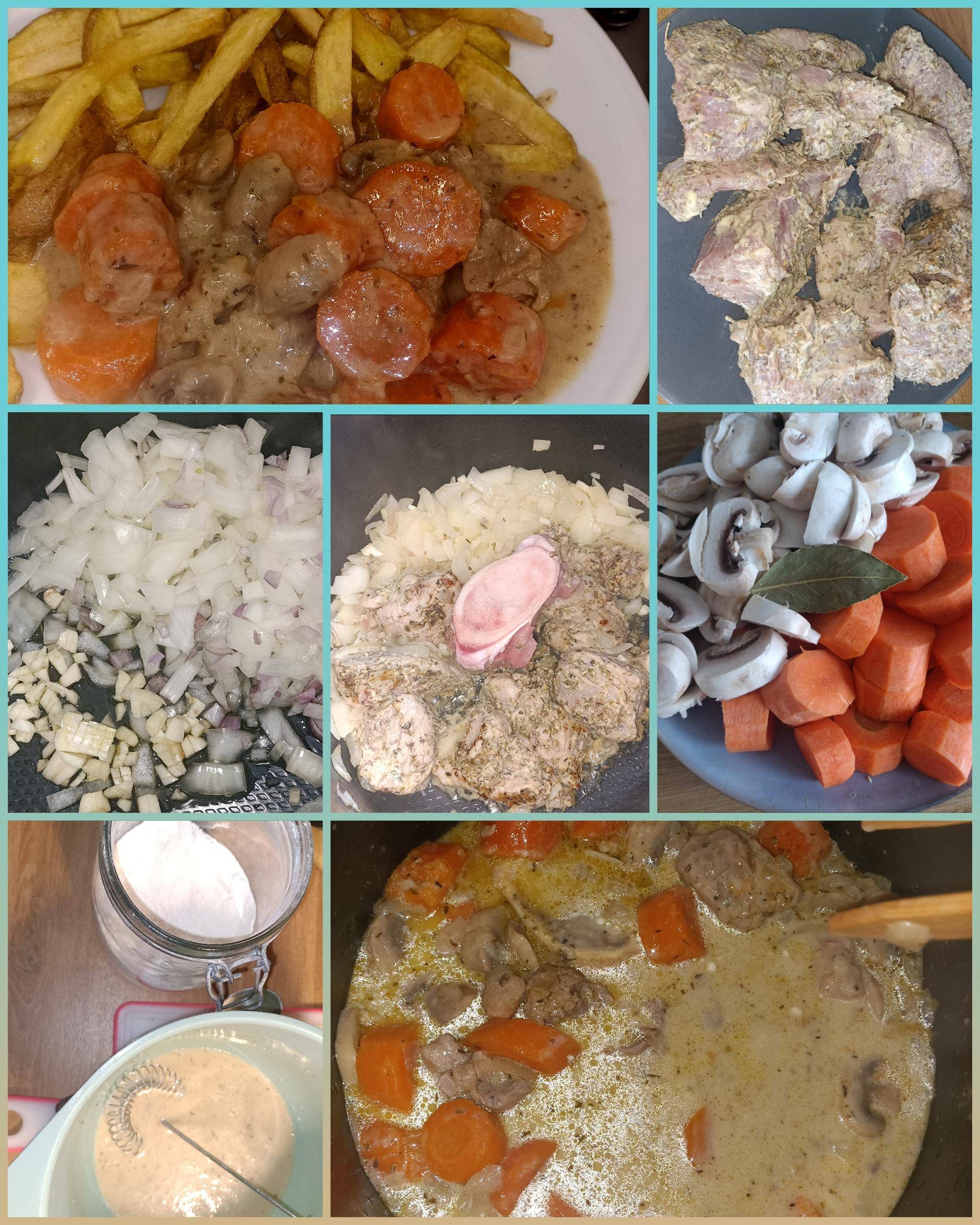 Veau carottes champignons - Recette Cookeo | Moulinex