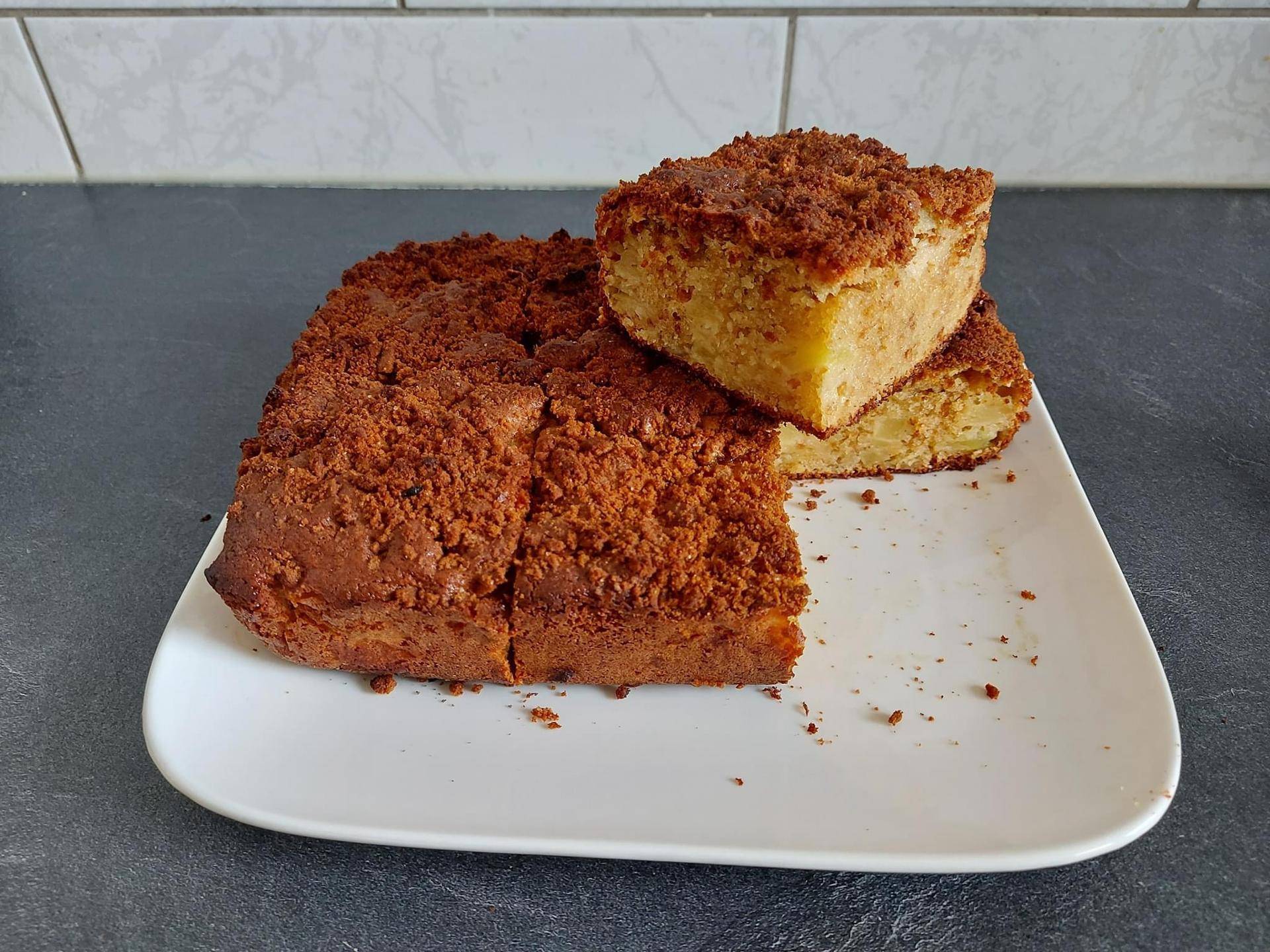 Cake pommes spéculos - Recette Cookeo | Moulinex