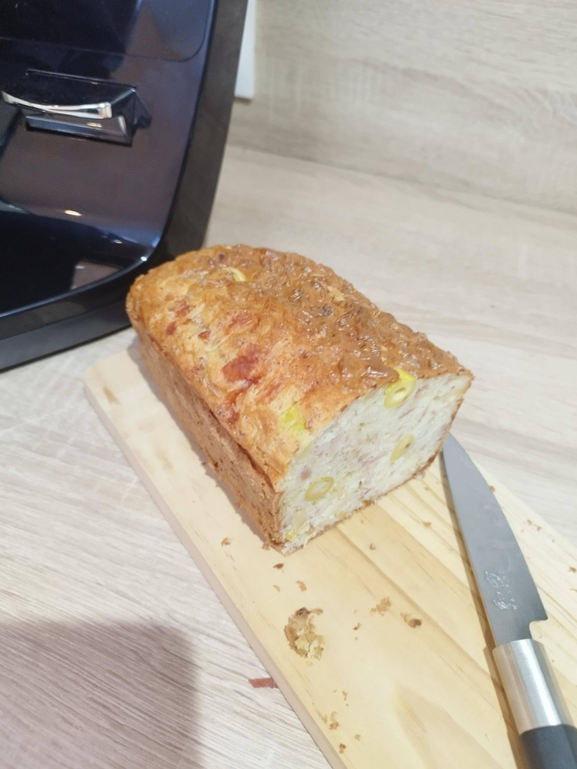 Cake salé au blanc d'oeuf - Recette Kitchen Machines Touch/Touch + | Moulinex