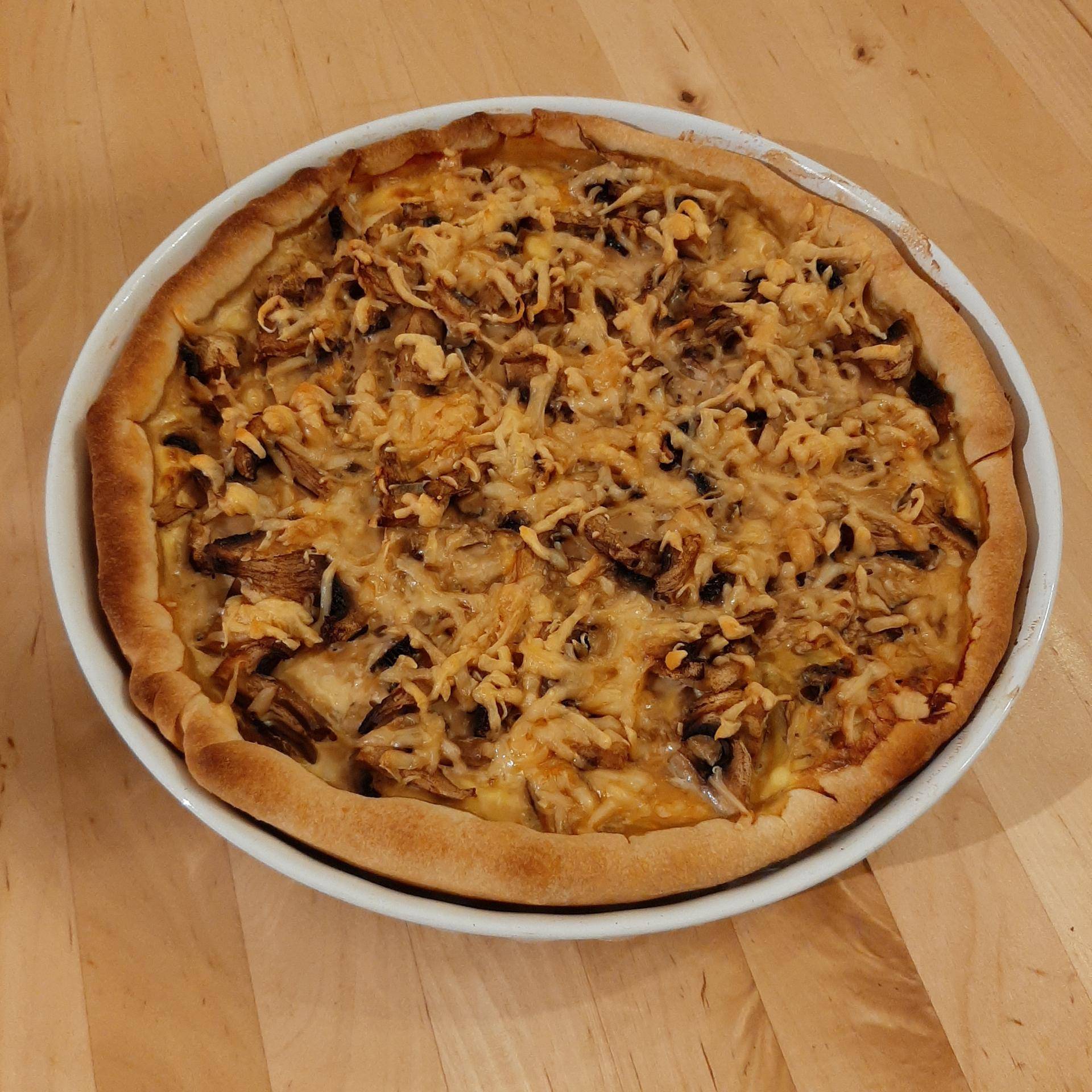 Base de Quiche à personnaliser (pâte brisée et appareil à quiche) - Recette Companion Connect XL | Moulinex