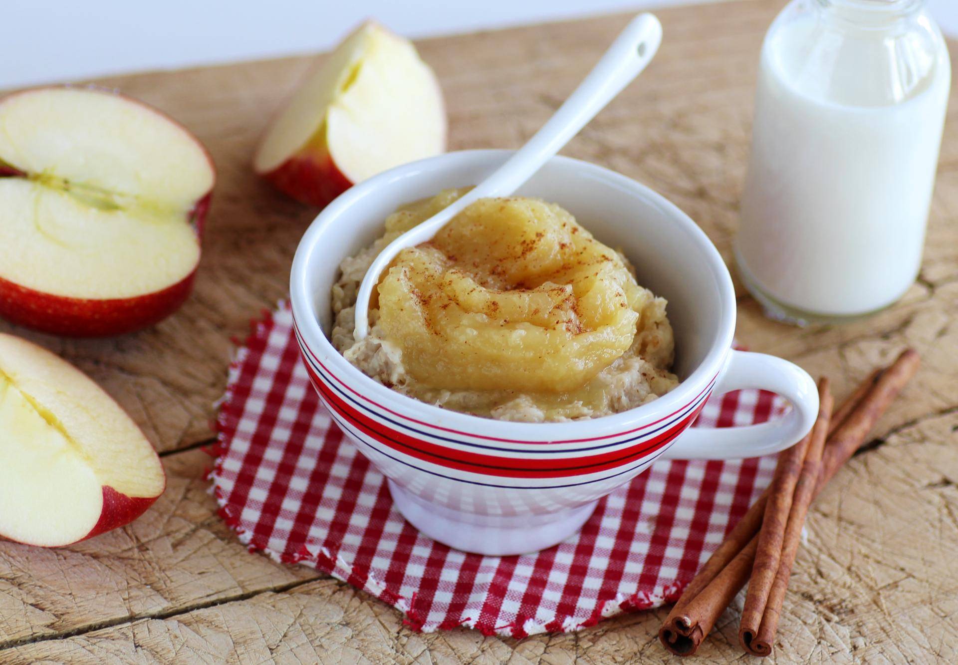 Porridge à la pomme - Recepten Companion Connect | Moulinex
