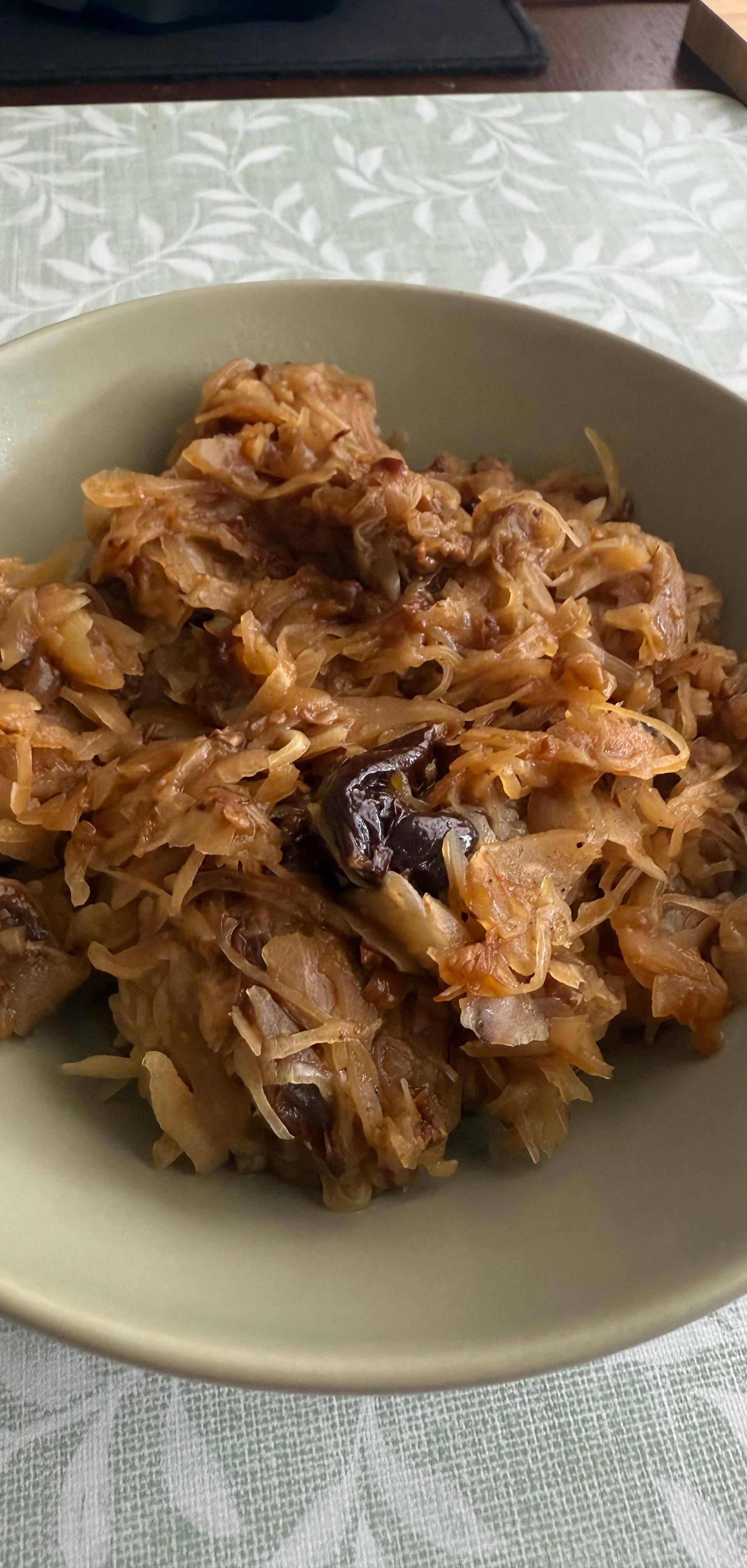Choucroute polonaise de Noël (Bigos) - Recette Companion Connect XL | Moulinex