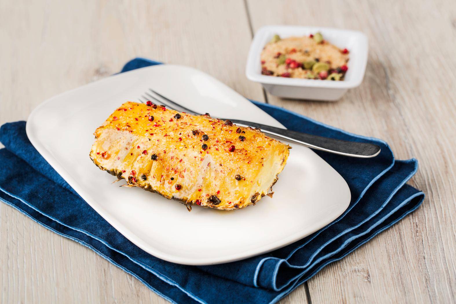 Gekarameliseerde ananas - Recepten EASY FRY & GRILL 2 in 1 DIGITAL | Moulinex