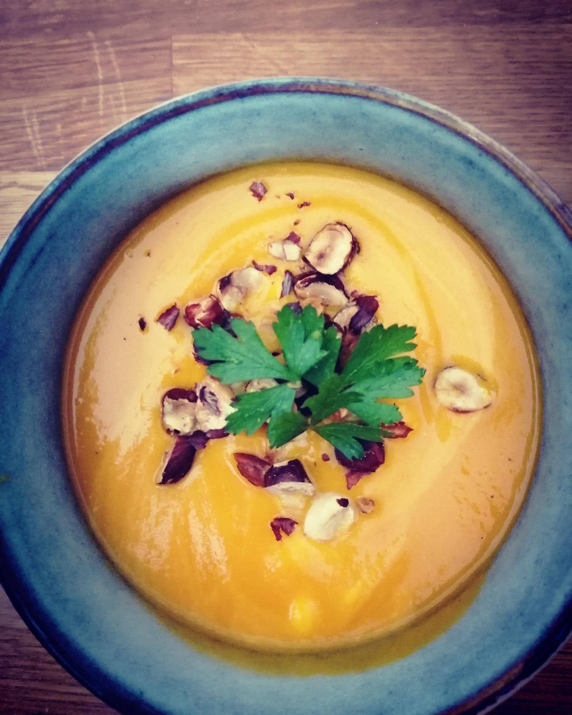 Velouté de carotte et noisettes torréfiées - Recepten Companion XL | Moulinex