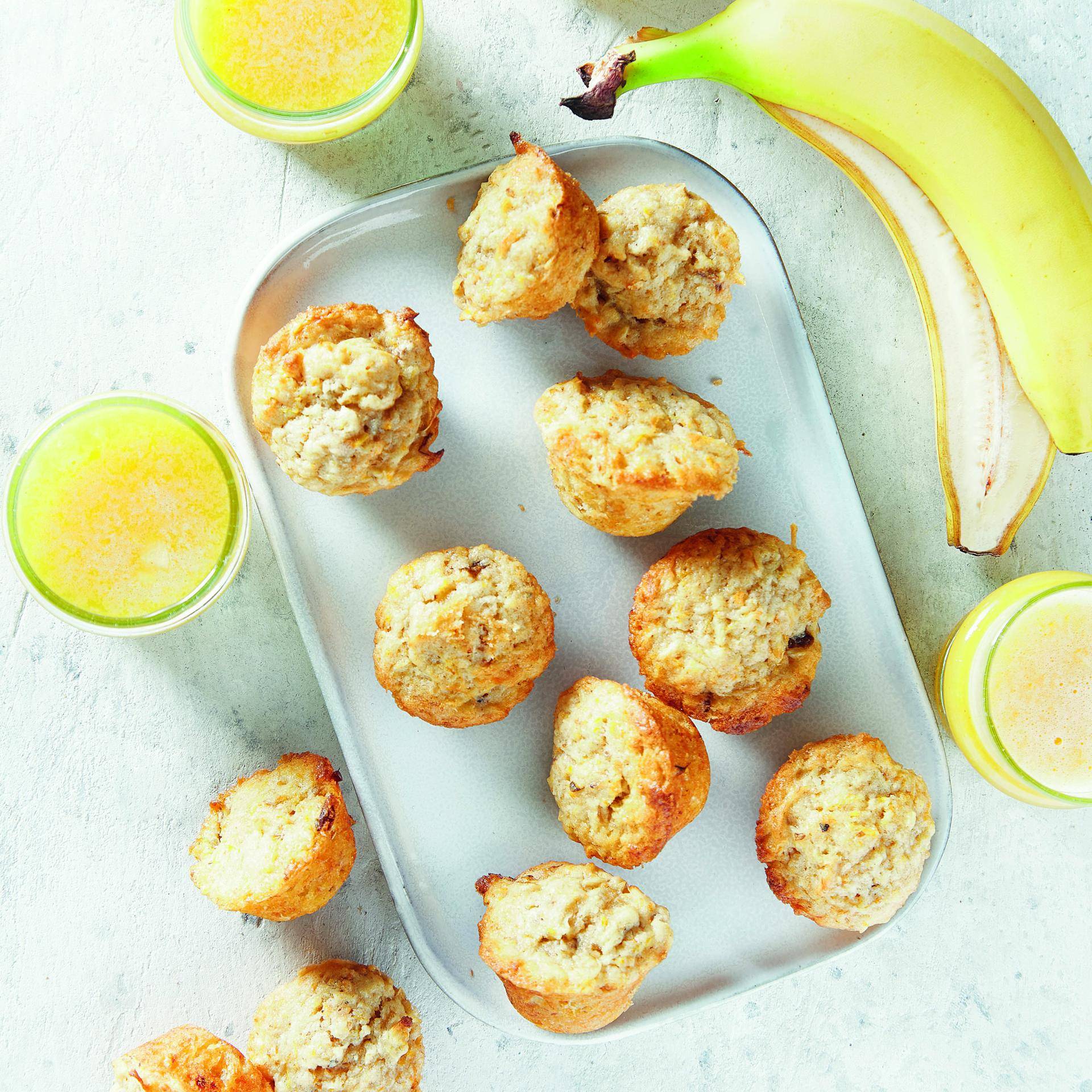 Bananenmuffins - Recepten Easy Fry Mega | Moulinex