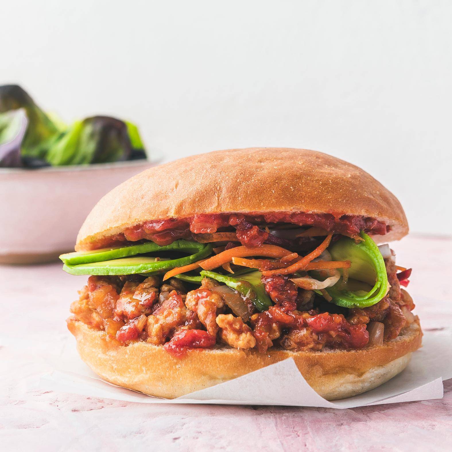 Sandwich végé Sloppy Joes - Recette Cookeo | Moulinex