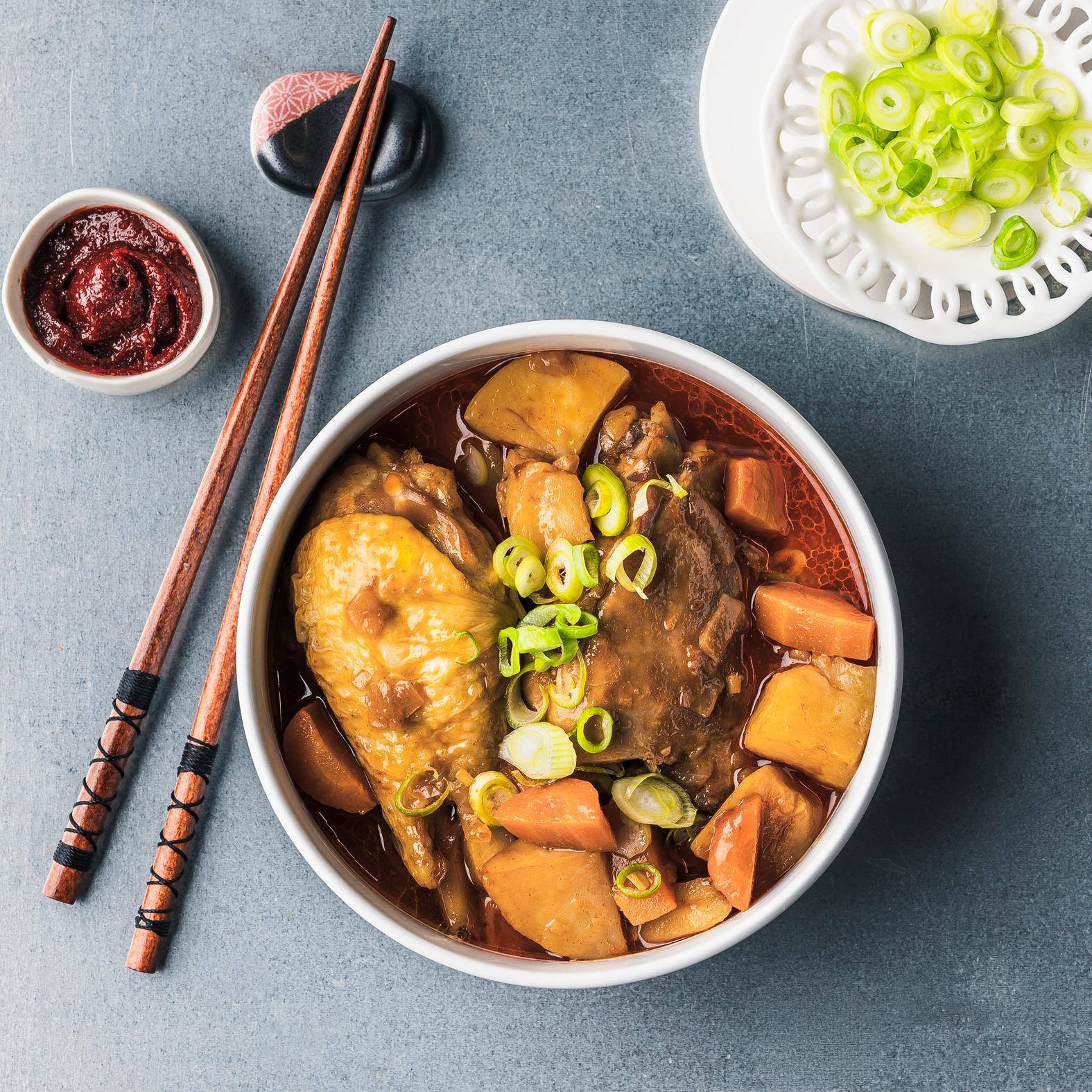 Ragoût de poulet épicé - Recepten Cookeo | Moulinex