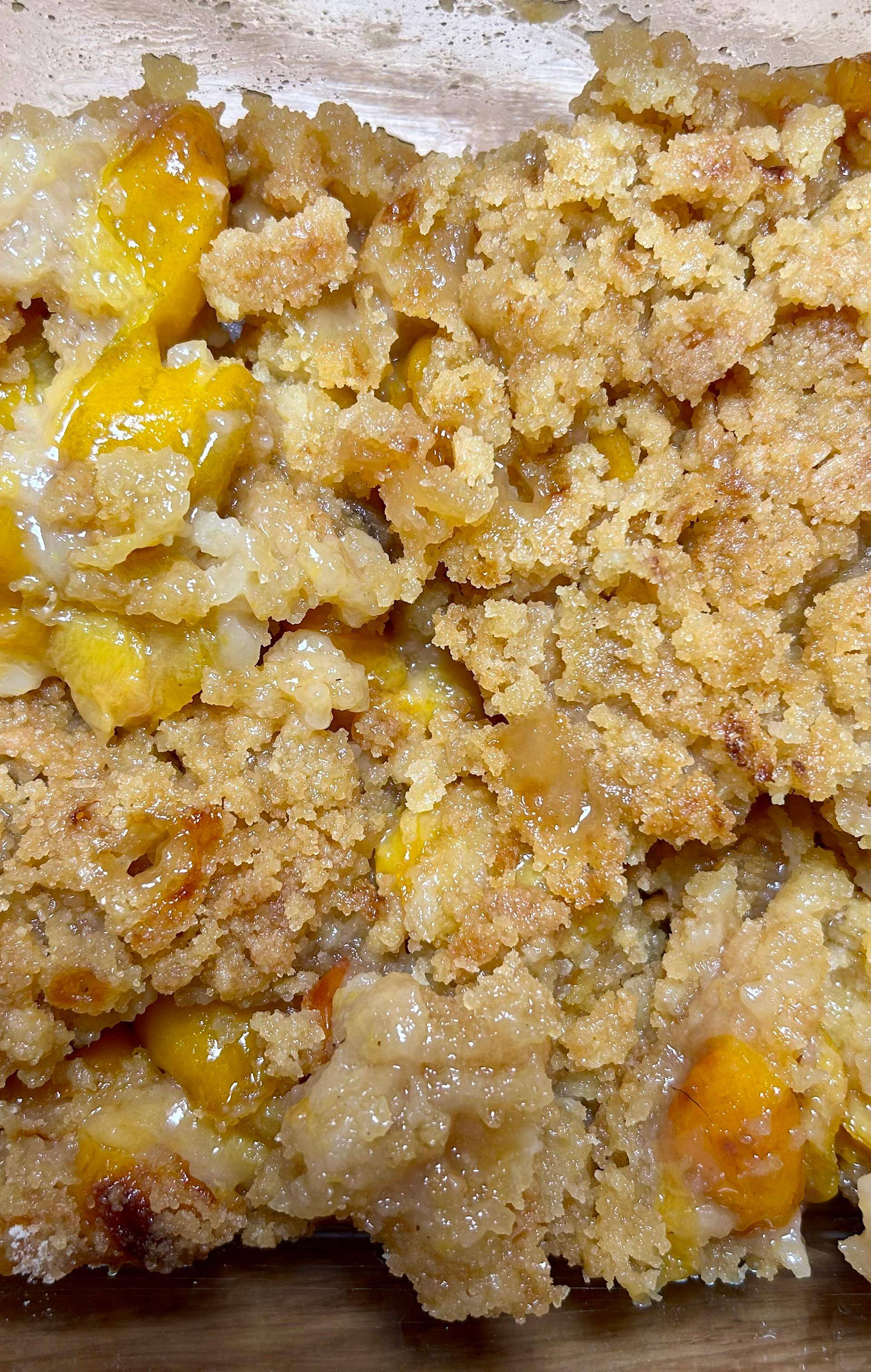 Crumble aux mirabelles - Recette Cookeo | Moulinex