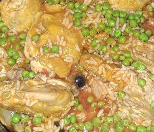 Ragoût de poulet riz petits pois - Recette Cookeo | Moulinex