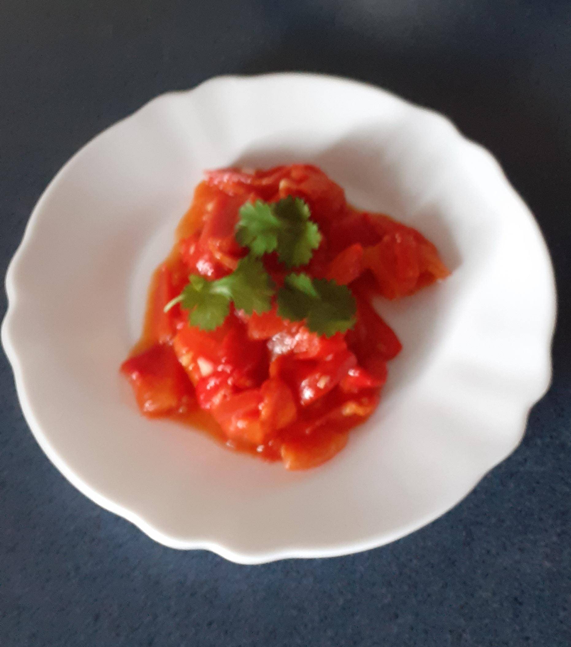 Salade de poivrons - Recepten Companion | Moulinex