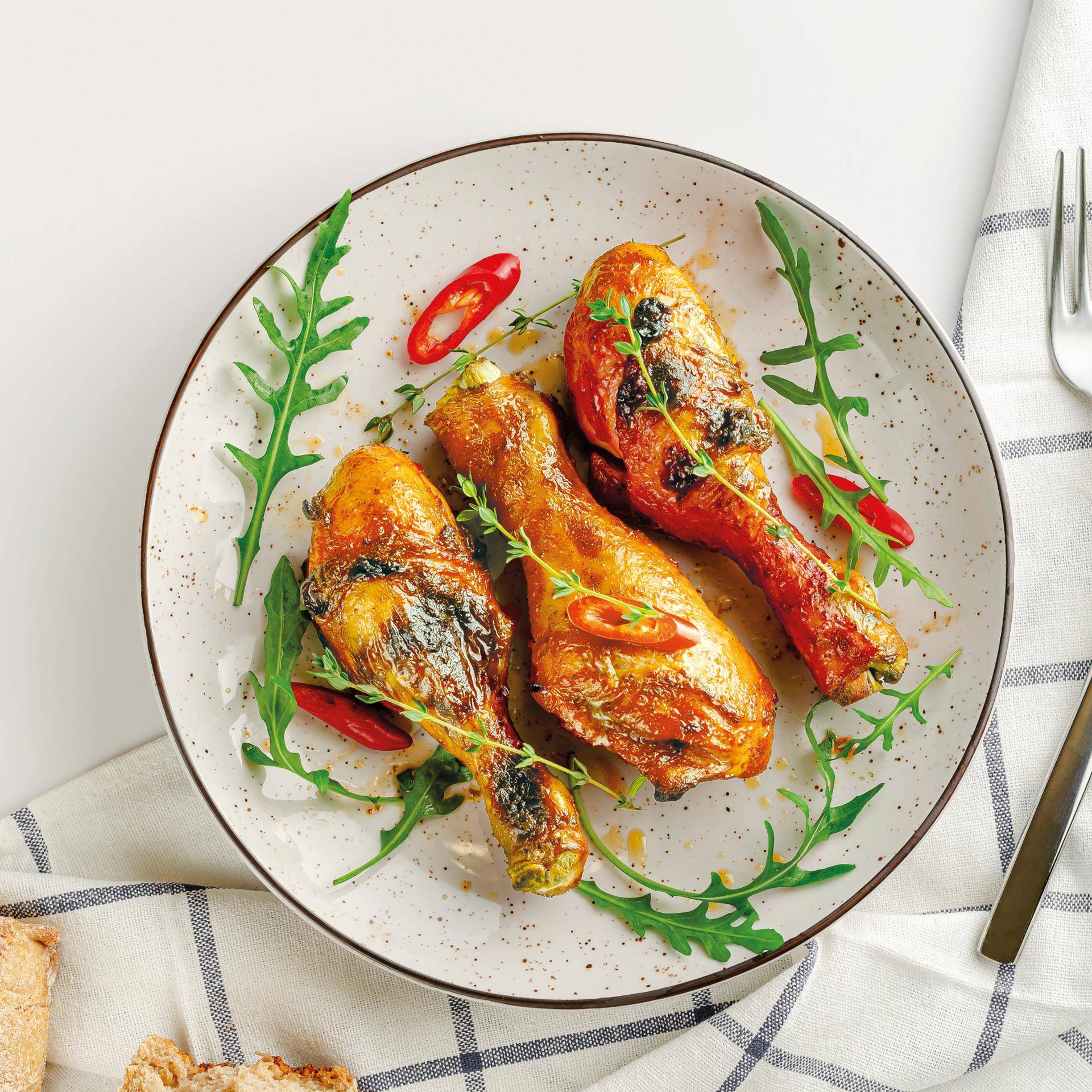 Pilons de poulet tandoori - Recette Easy Fry Max | Moulinex
