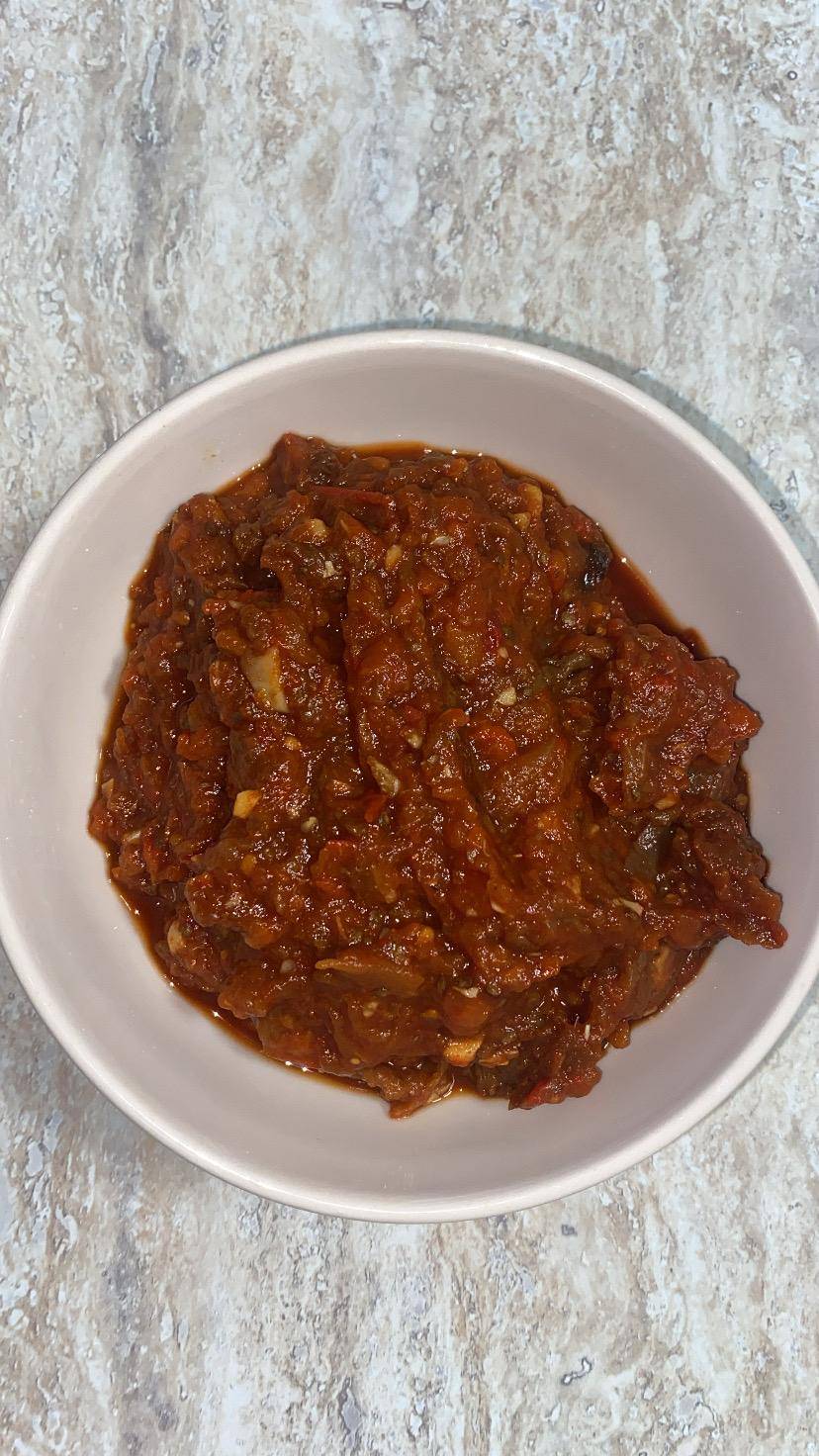 Caviar d’aubergine et poivron - Recette Companion Connect XL | Moulinex