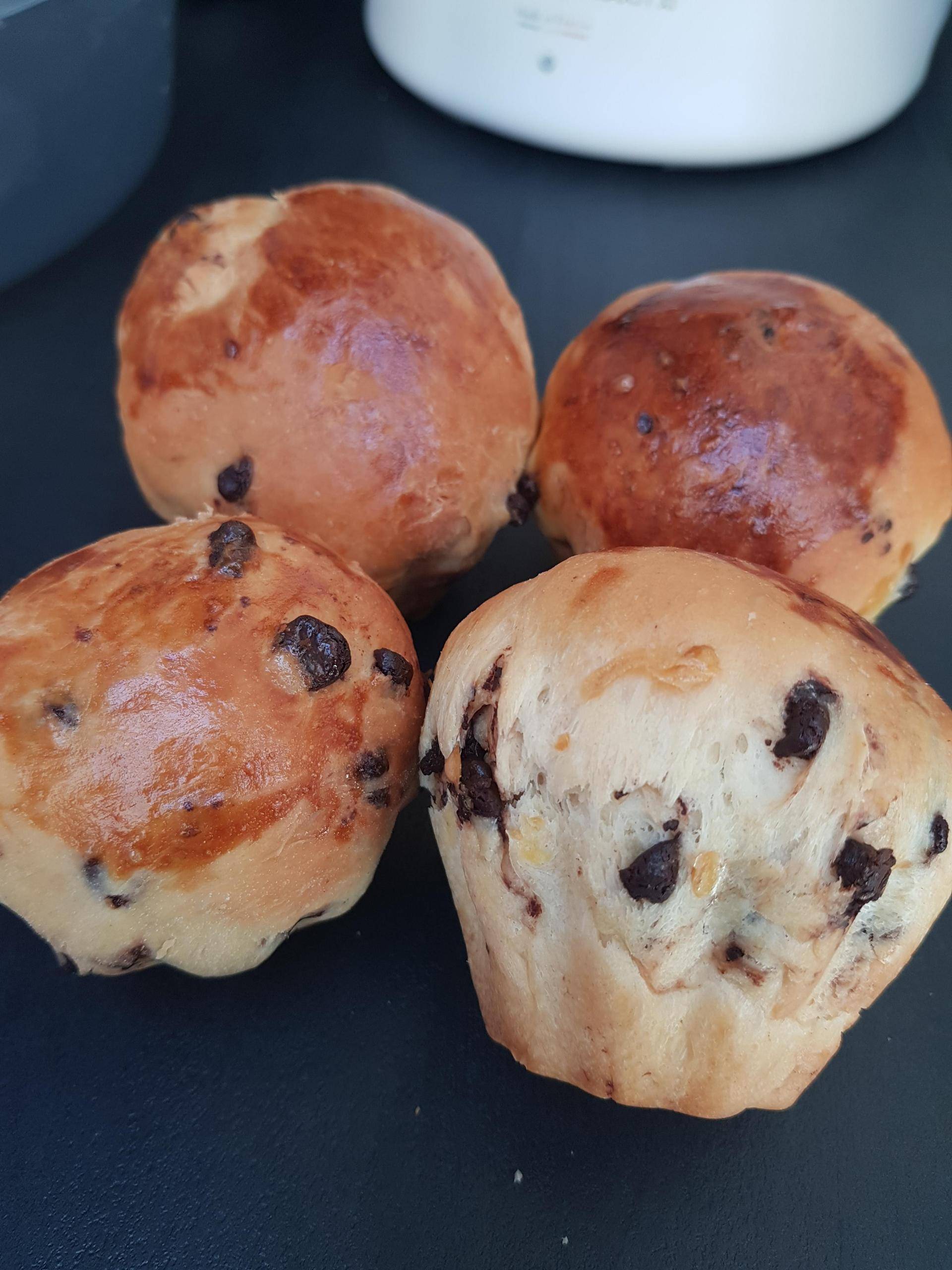 Briochettes aux pépites de chocolat - Recepten Companion Connect XL | Moulinex