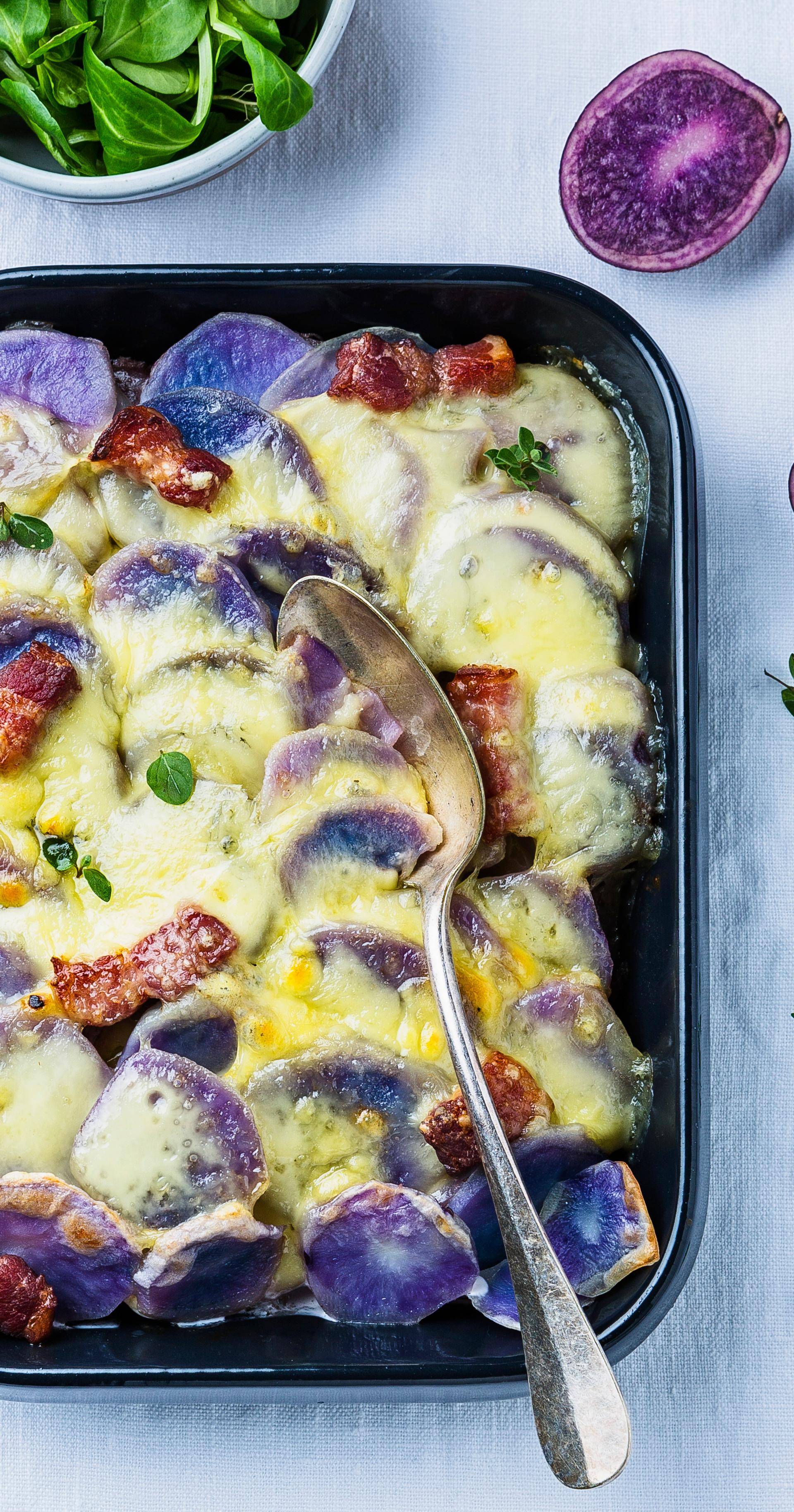 Tartiflette met Morbier en truffelaardappel - Recepten Cookeo | Moulinex