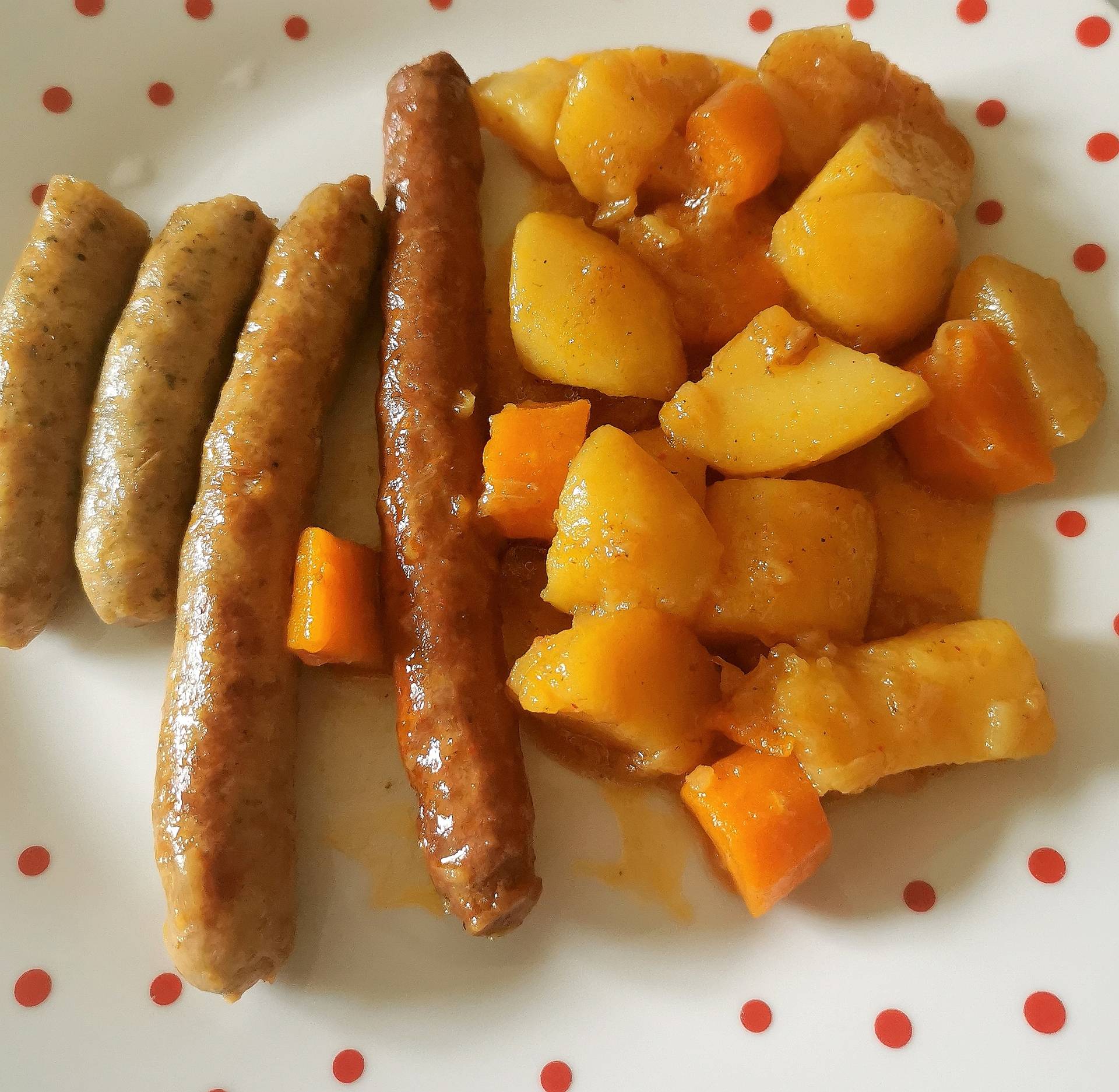 Chipolatas Merguez Pommes de terre Carottes - Recette Cookeo V3 | Moulinex