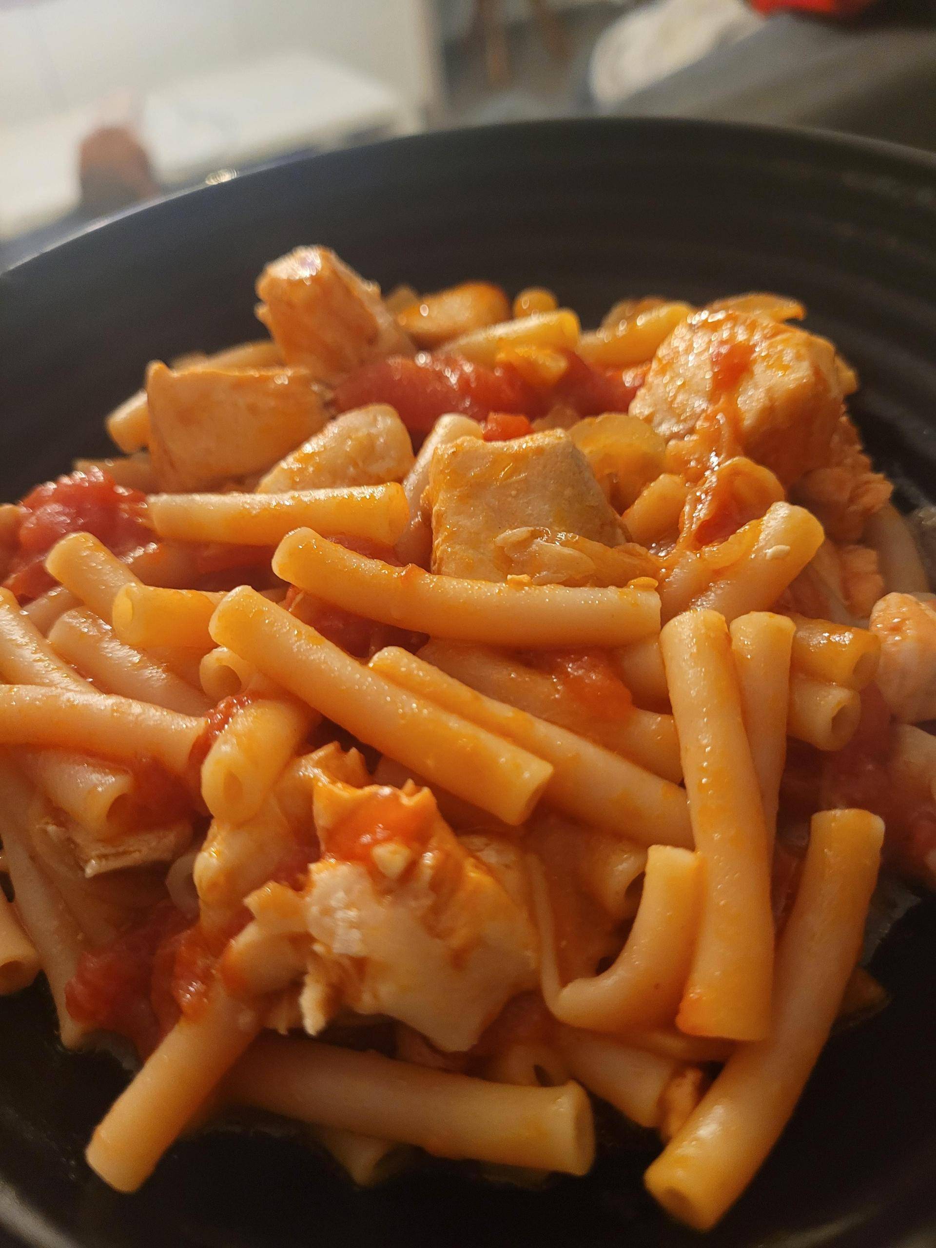 Macaronis au saumon - Recepten Cookeo | Moulinex