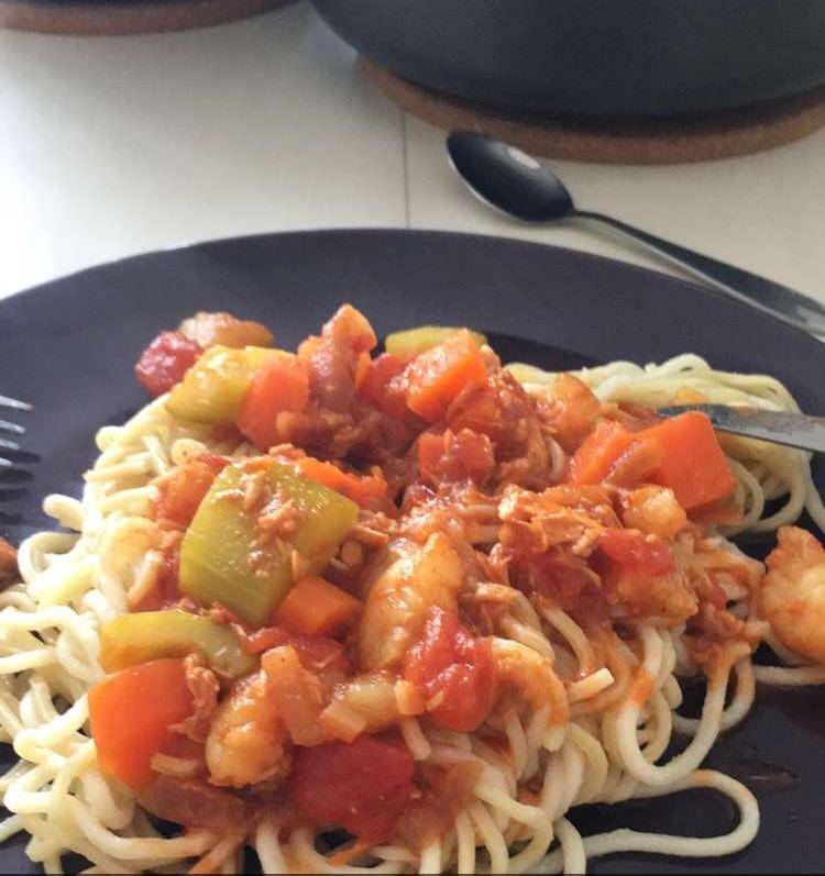 Crevettes sauce mexicaine - Recepten Cookeo | Moulinex