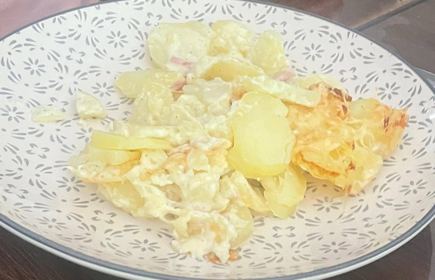 Gratin pomme de terre et jambon - Recepten Cookeo | Moulinex