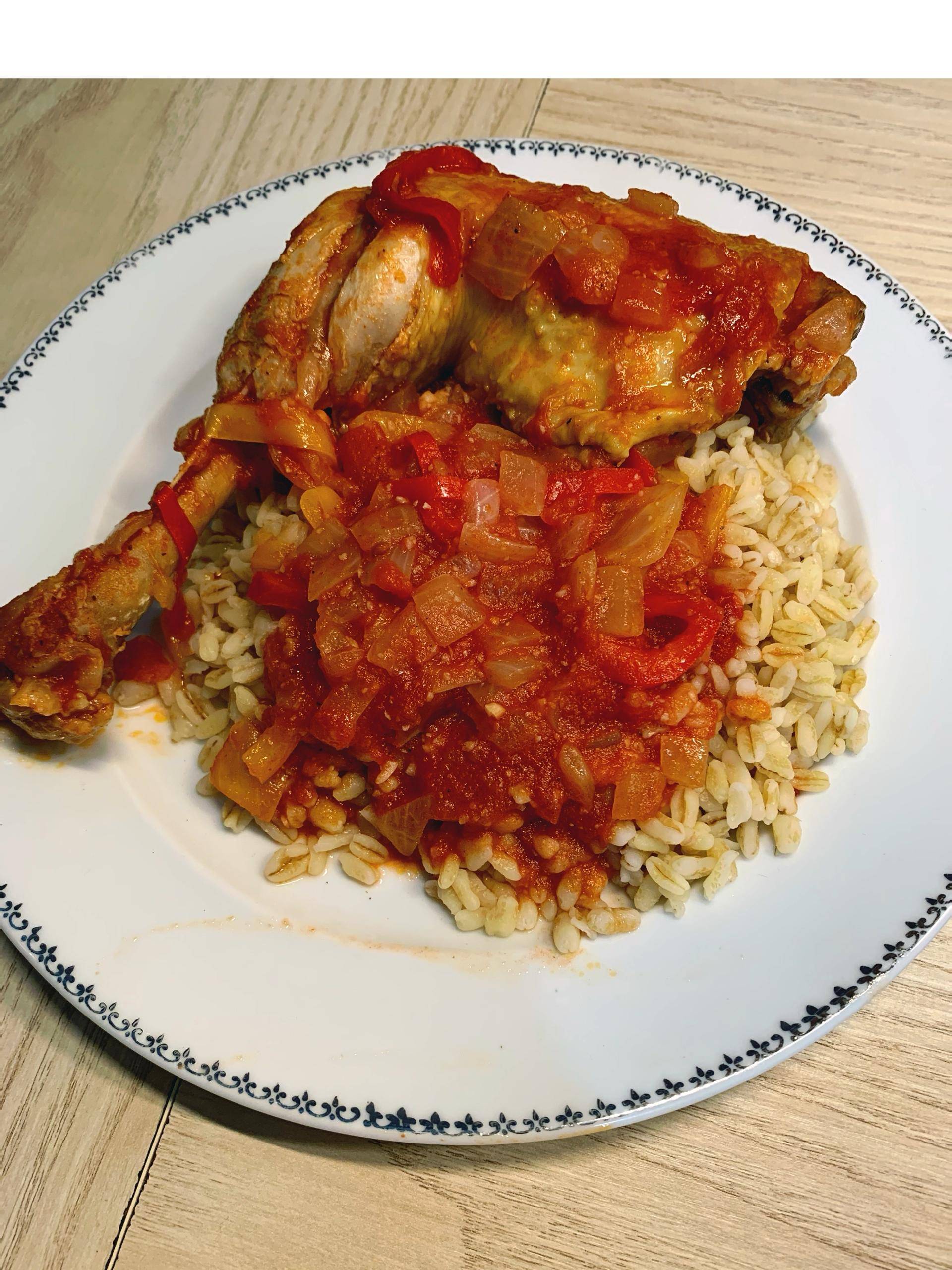 Poulet Basquaise express Cyril lignac - Recepten Cookeo V3 | Moulinex