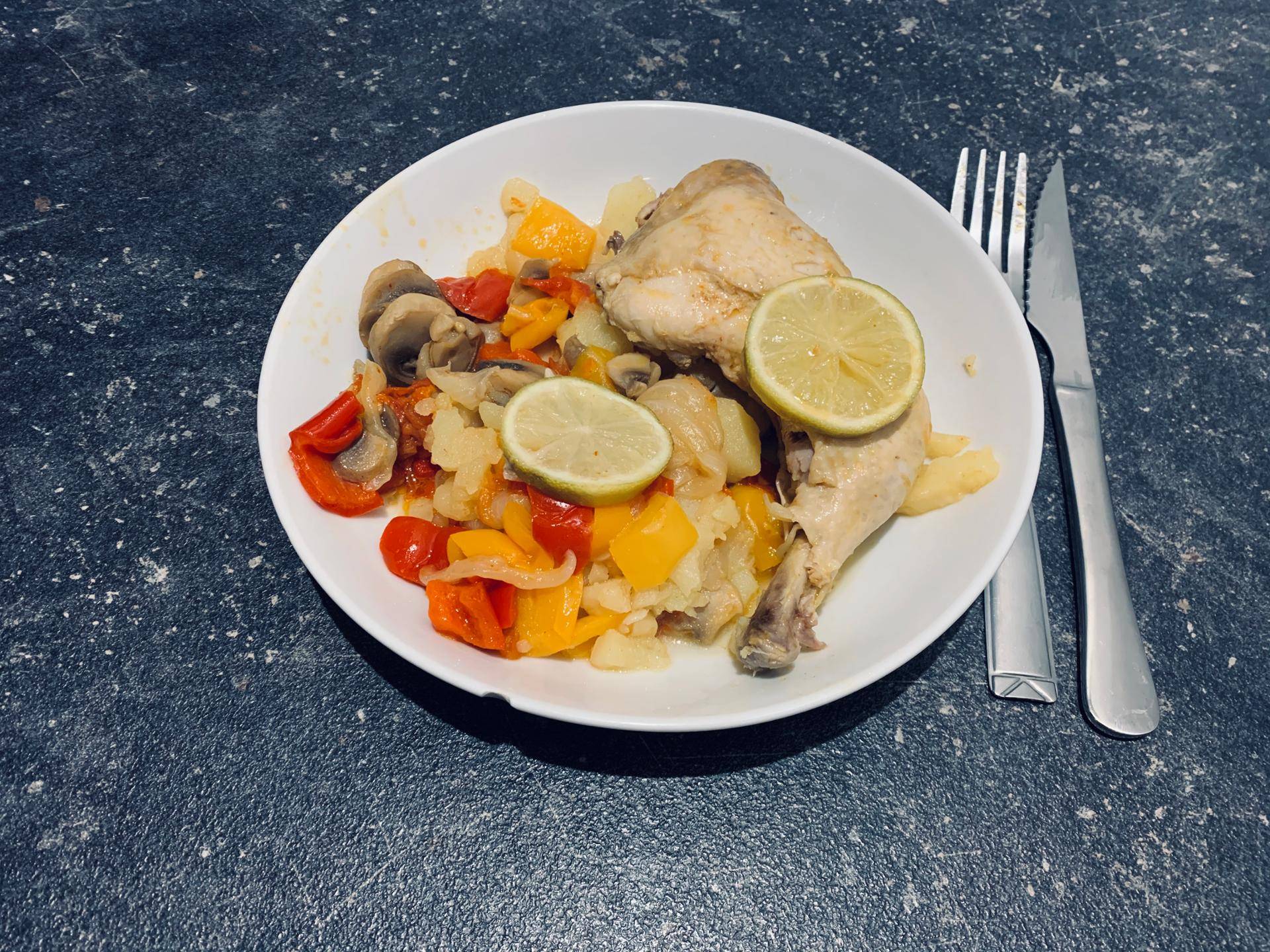 Poulet et ses légumes - Recepten Cookeo | Moulinex