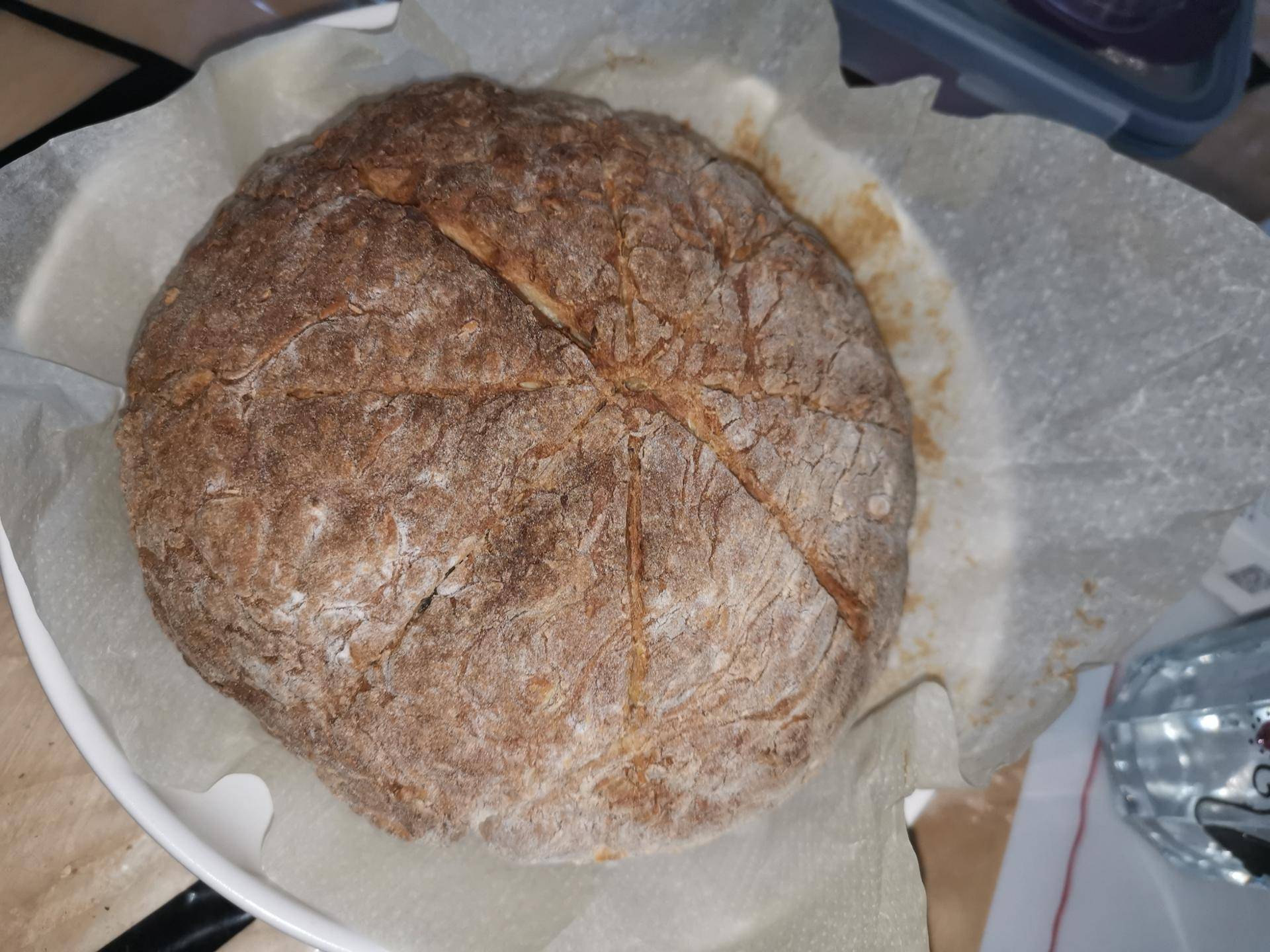 Pain aux céréales à l'extra crisp - Recepten Cookeo V3 | Moulinex