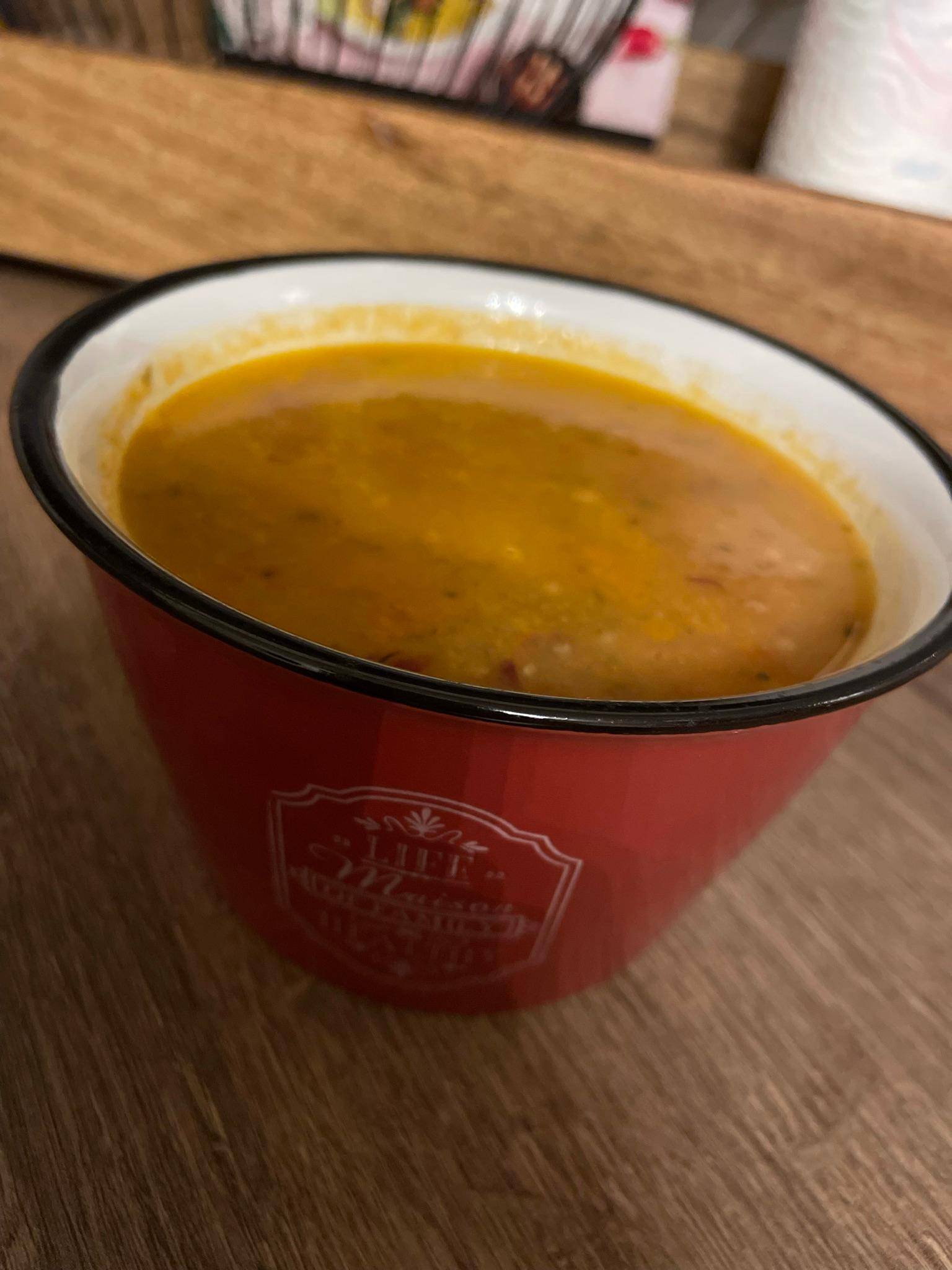 Soupe de tomate et courgette aux haricots rouges - Recepten Companion Connect XL | Moulinex