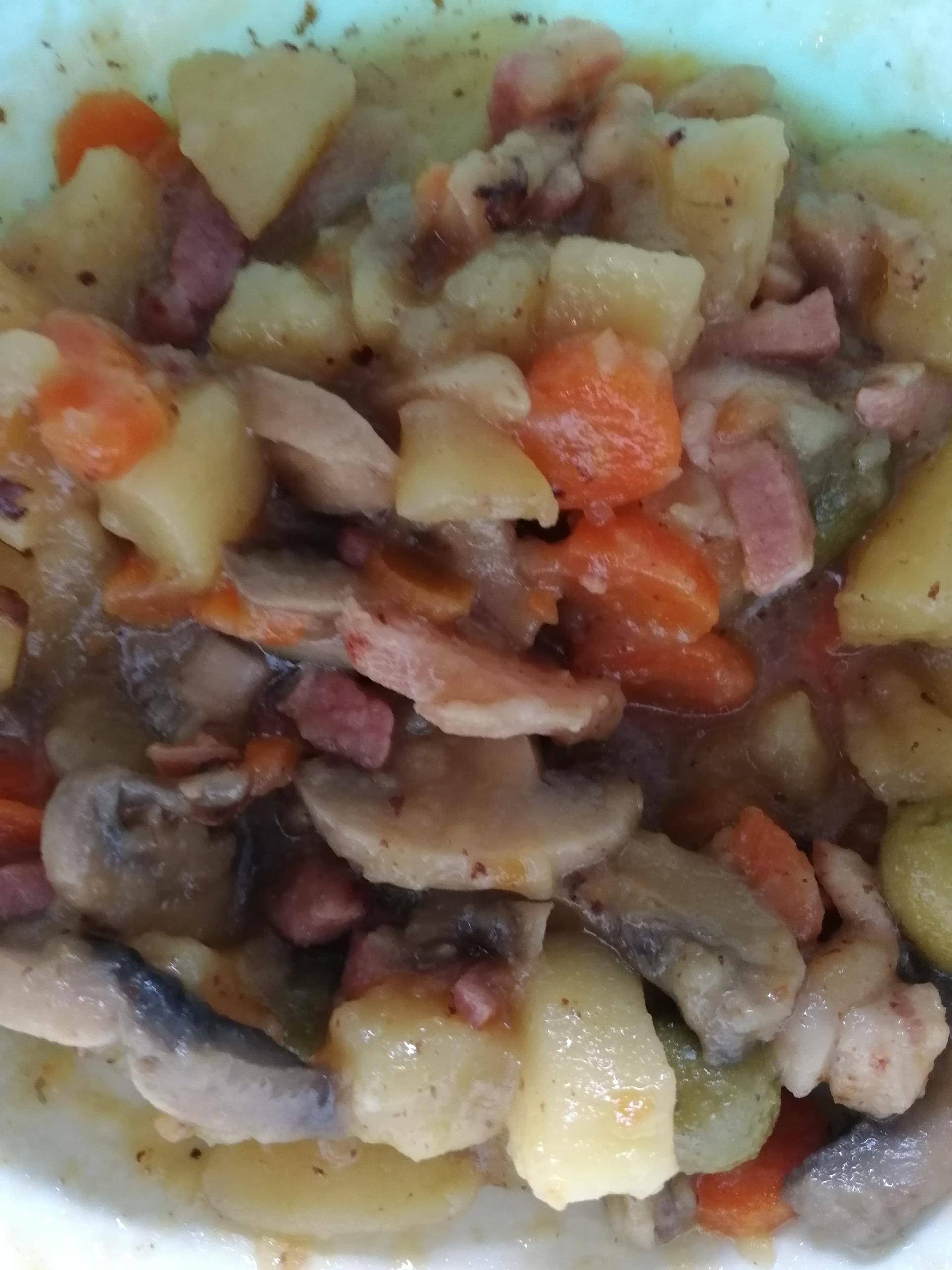 Légumes et lardons - Recette Cookeo | Moulinex