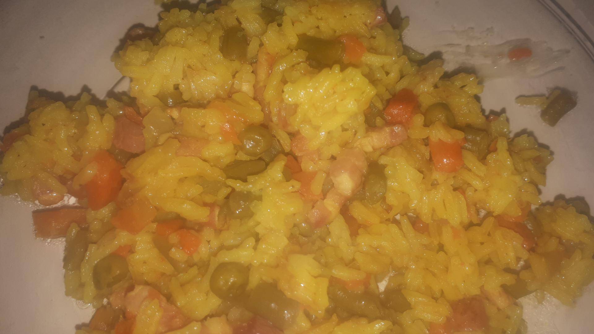 Riz lardons et macédoine - Recepten Cookeo | Moulinex