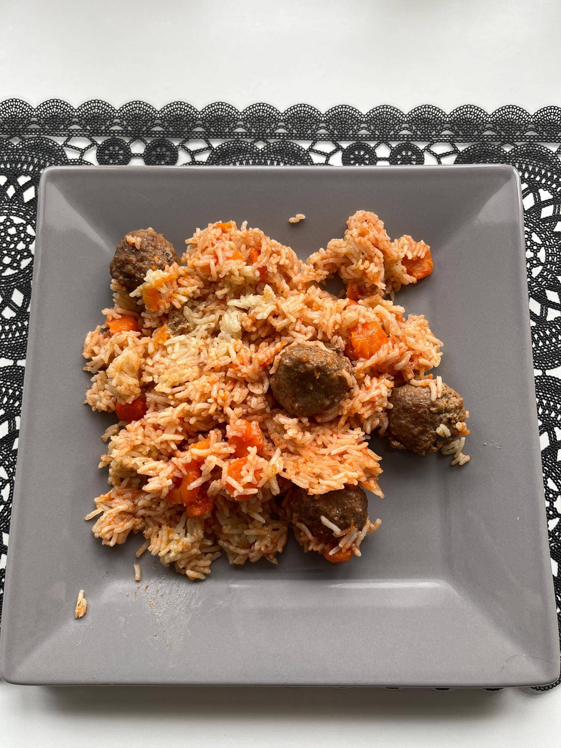 Riz aux boulettes - Recepten Cookeo | Moulinex