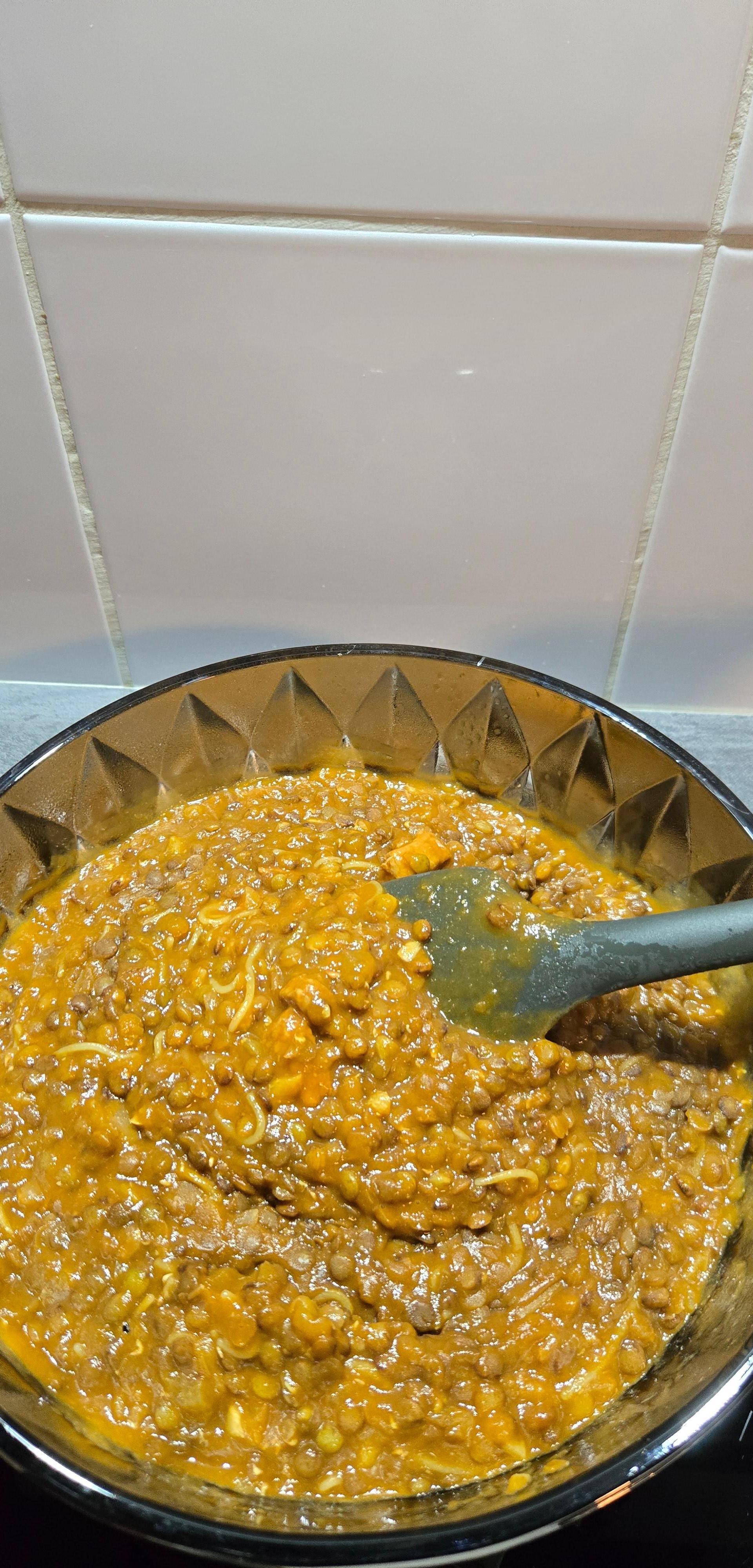 Lentille à la viande - Recette Companion Connect XL | Moulinex