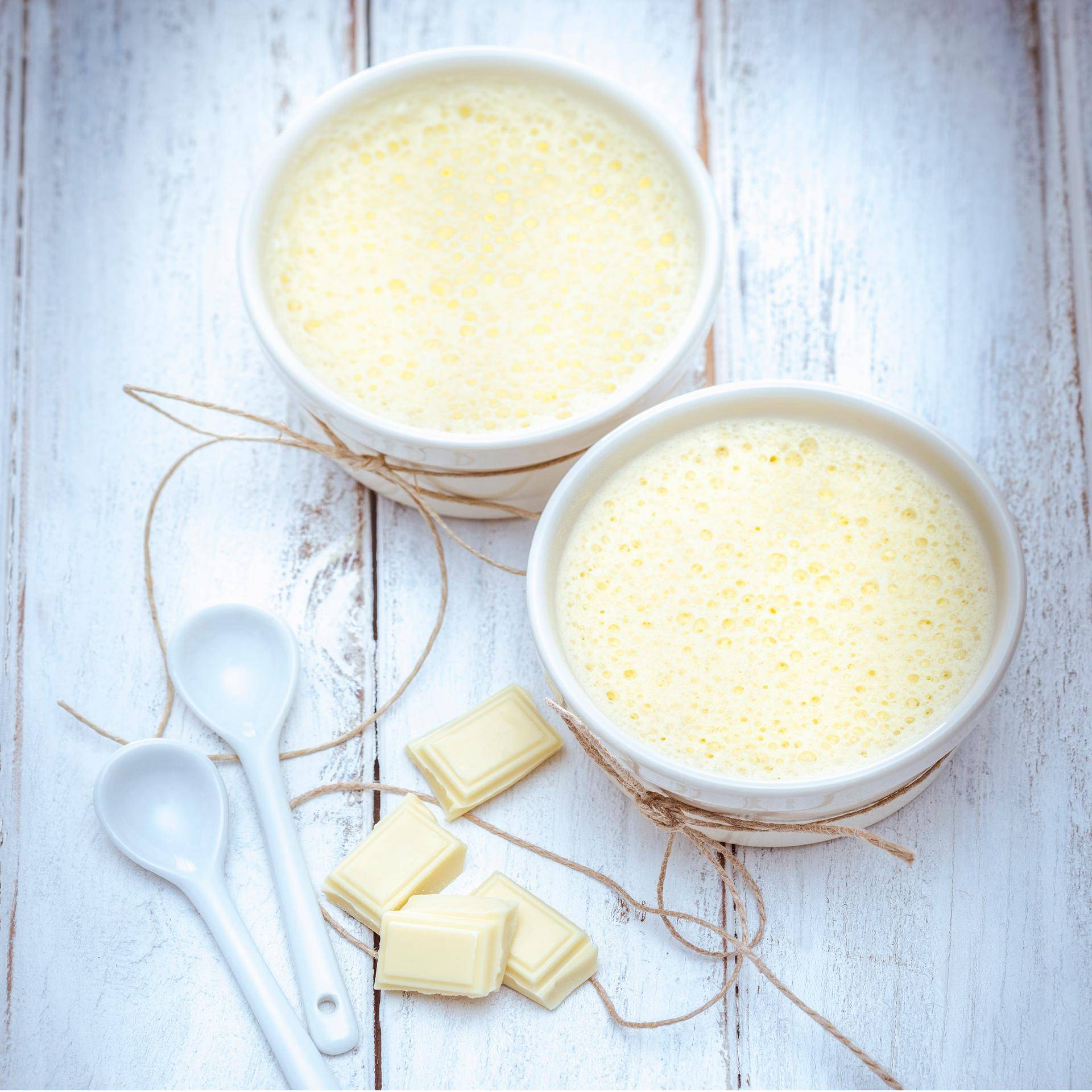 Mousse légère au chocolat blanc - Recepten Companion Connect XL | Moulinex