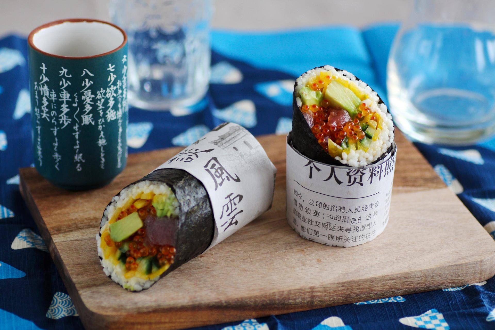 Sushi burrito - Recepten Companion Connect | Moulinex