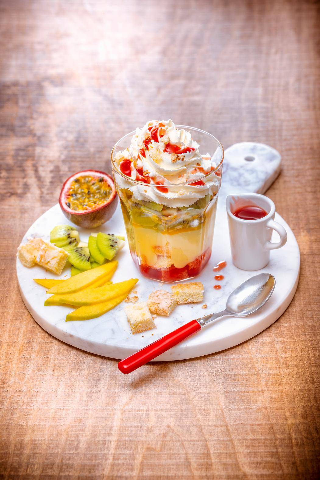 Trifle aux fruits - Recepten Companion Connect | Moulinex