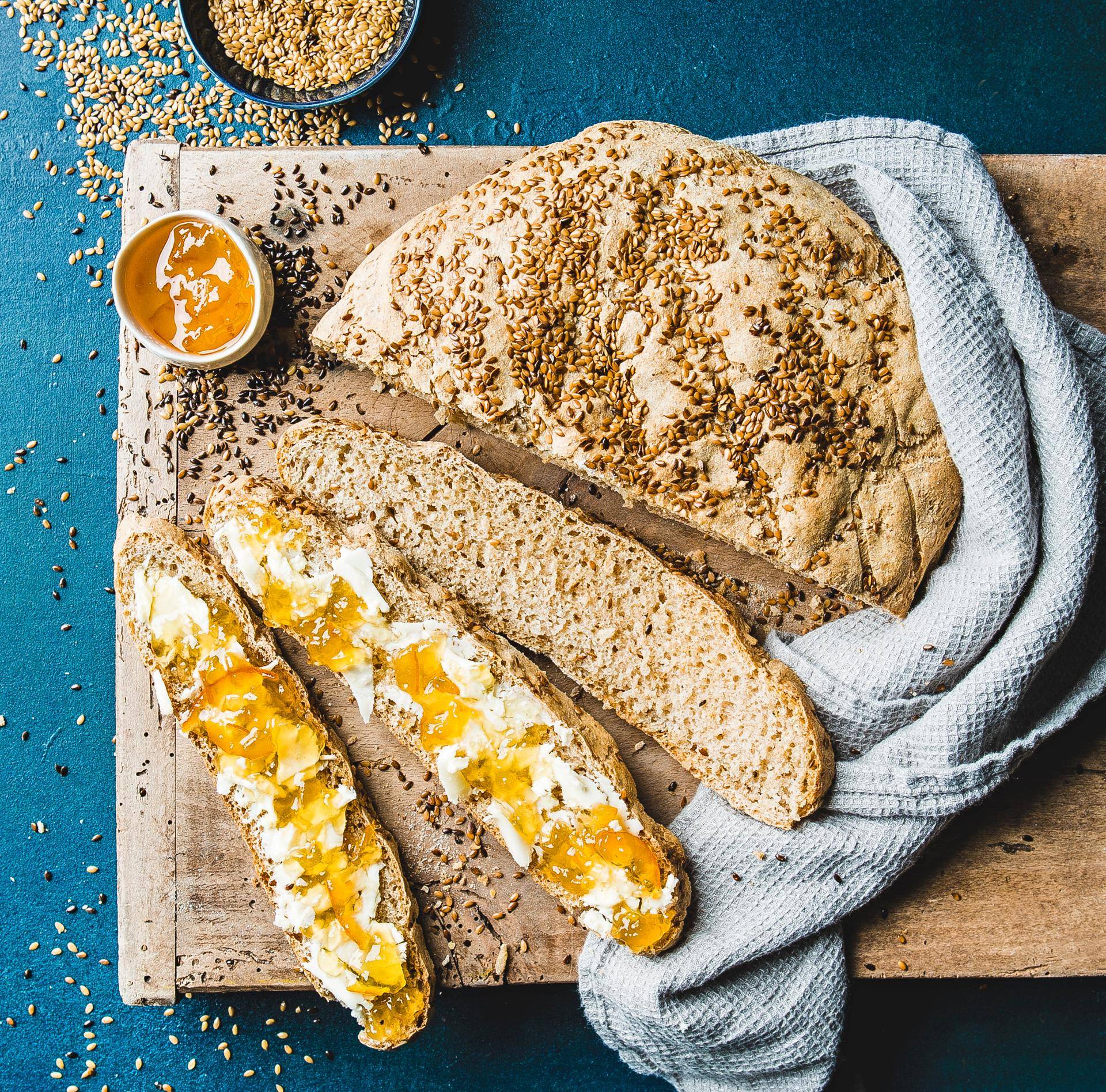 Pain aux graines de lin - Recette Companion | Moulinex