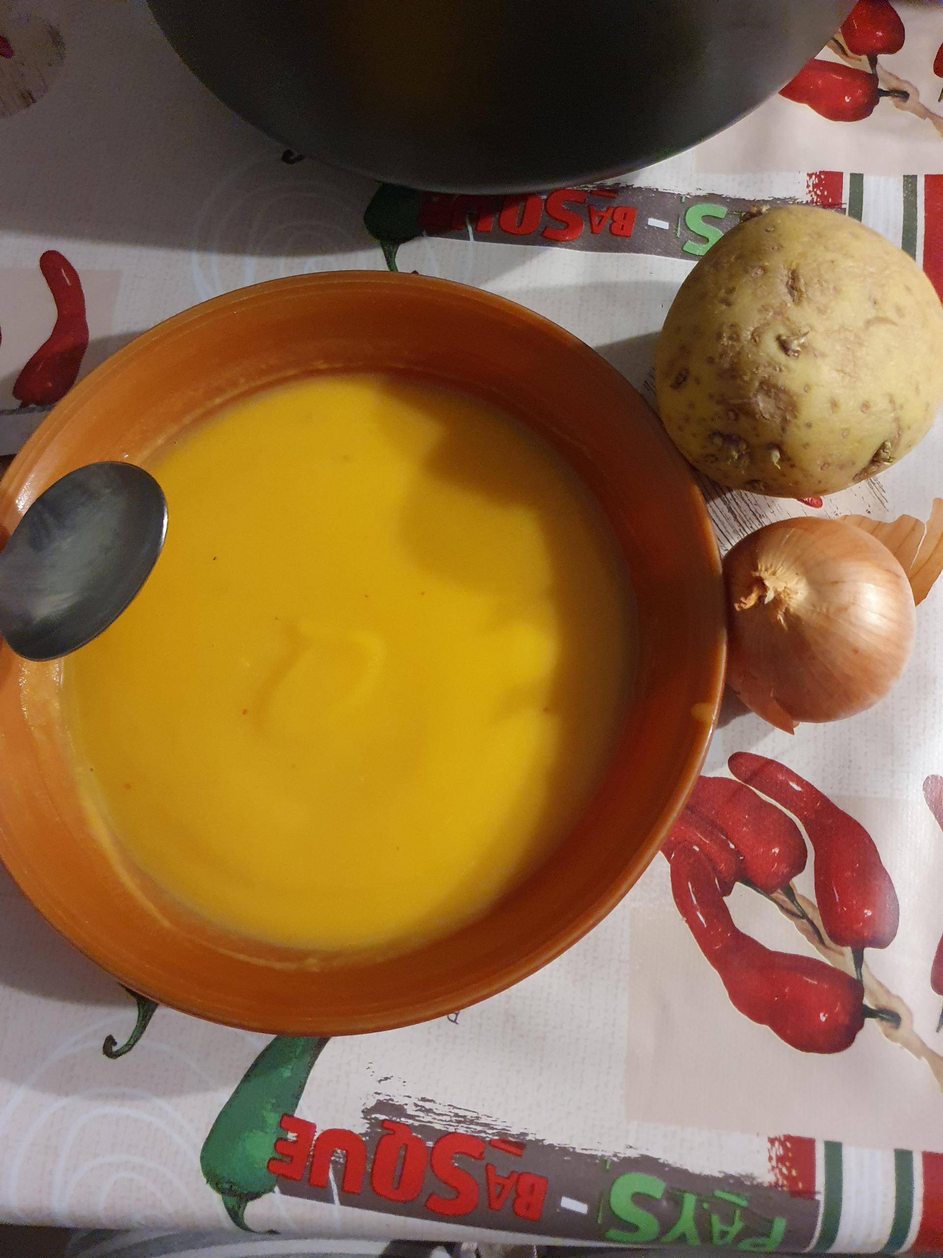 Soupe courge pomme de terre - Recepten Cookeo | Moulinex