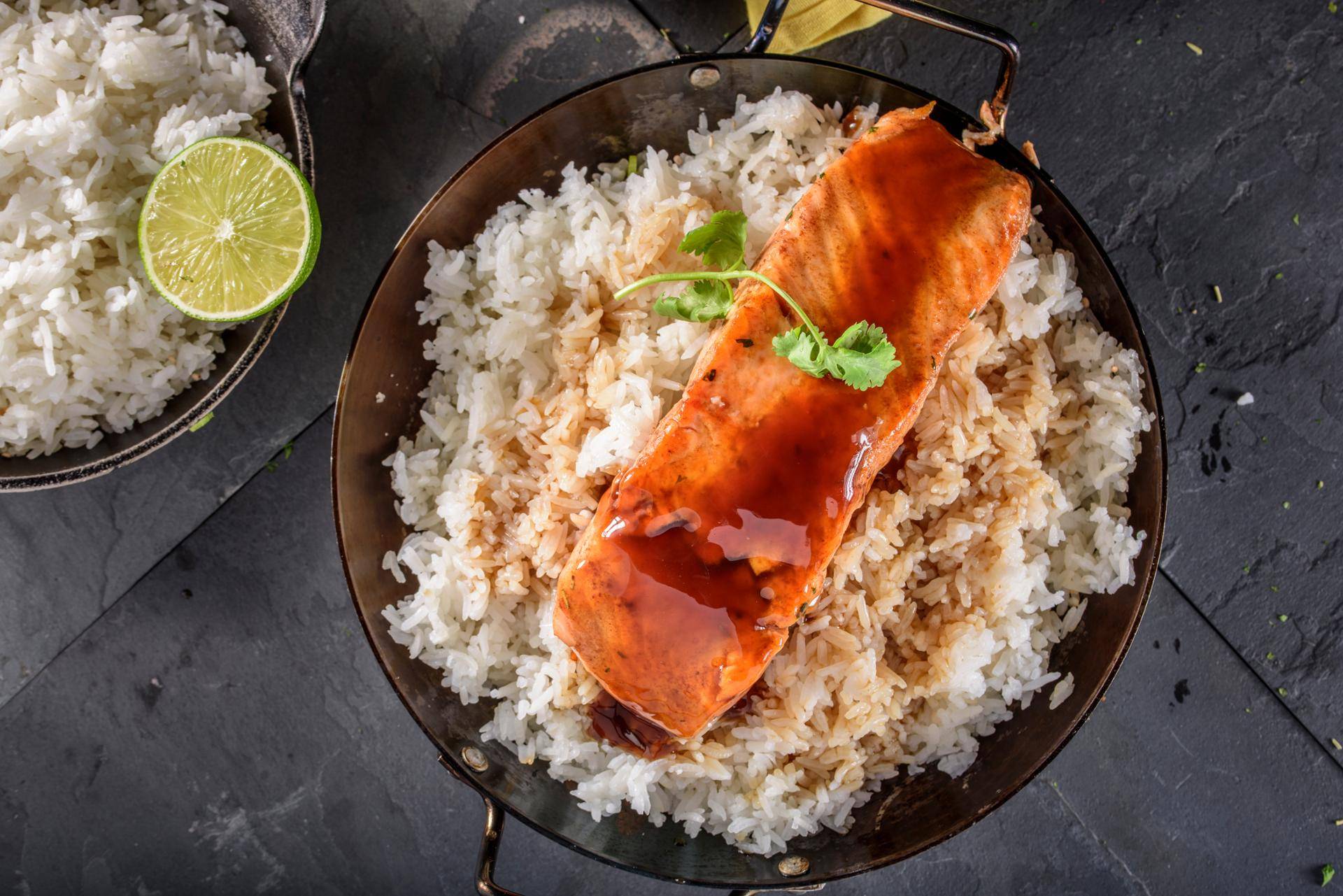 Saumon laqué Teriyaki - Recette EASY FRY & GRILL 2 in 1 DIGITAL | Moulinex