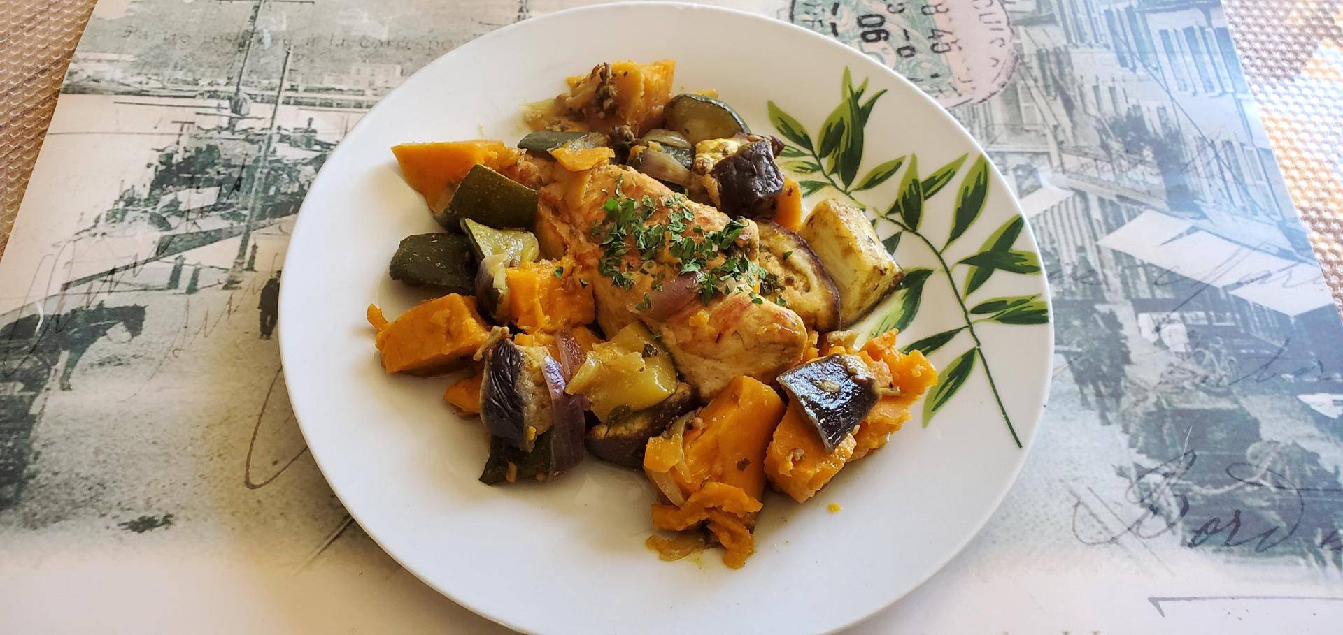 Colombo de Poulet aux patates douces - Recette Cookeo | Moulinex