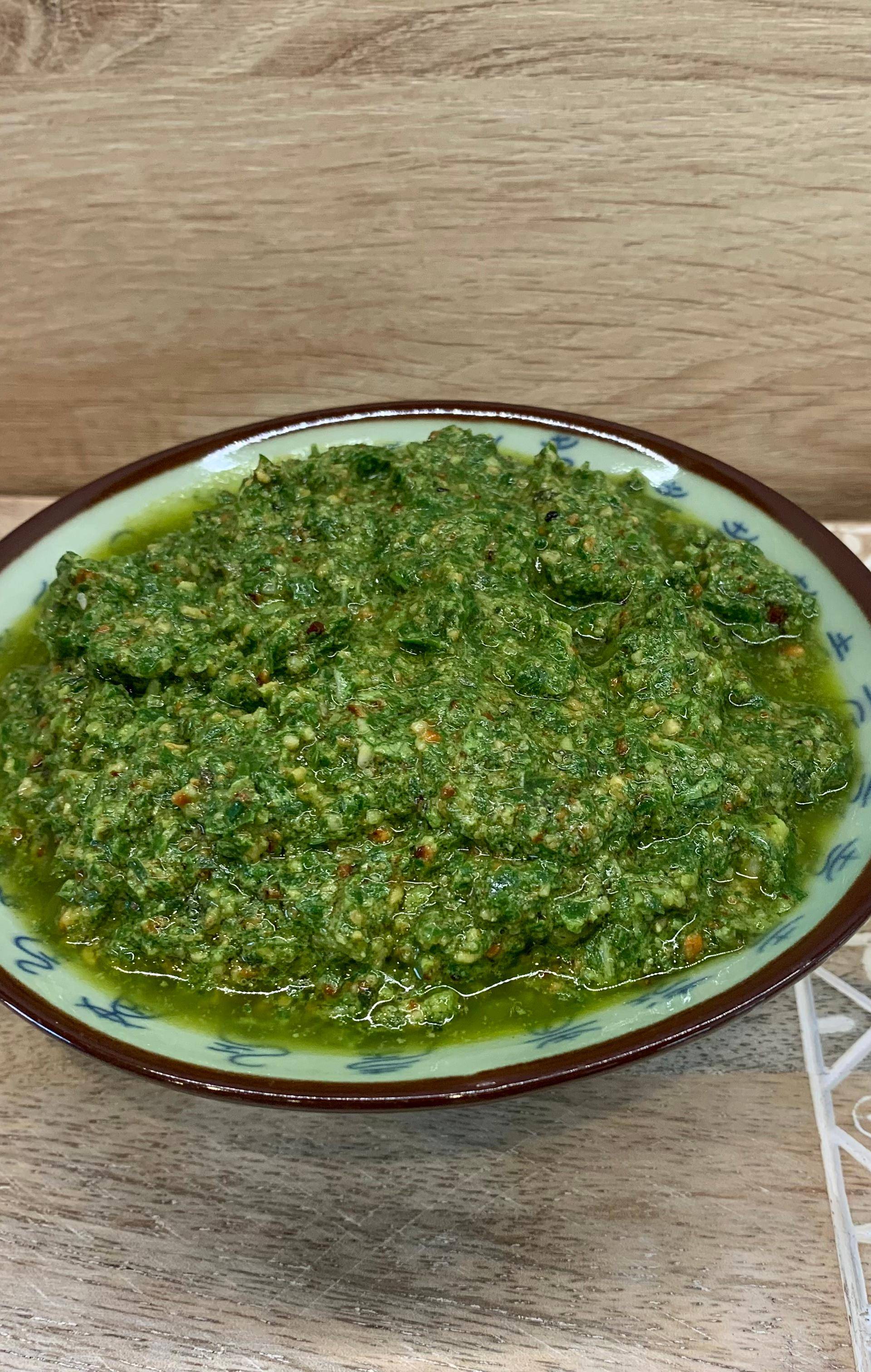 Pesto sans parmesan - Recette Companion Connect XL | Moulinex