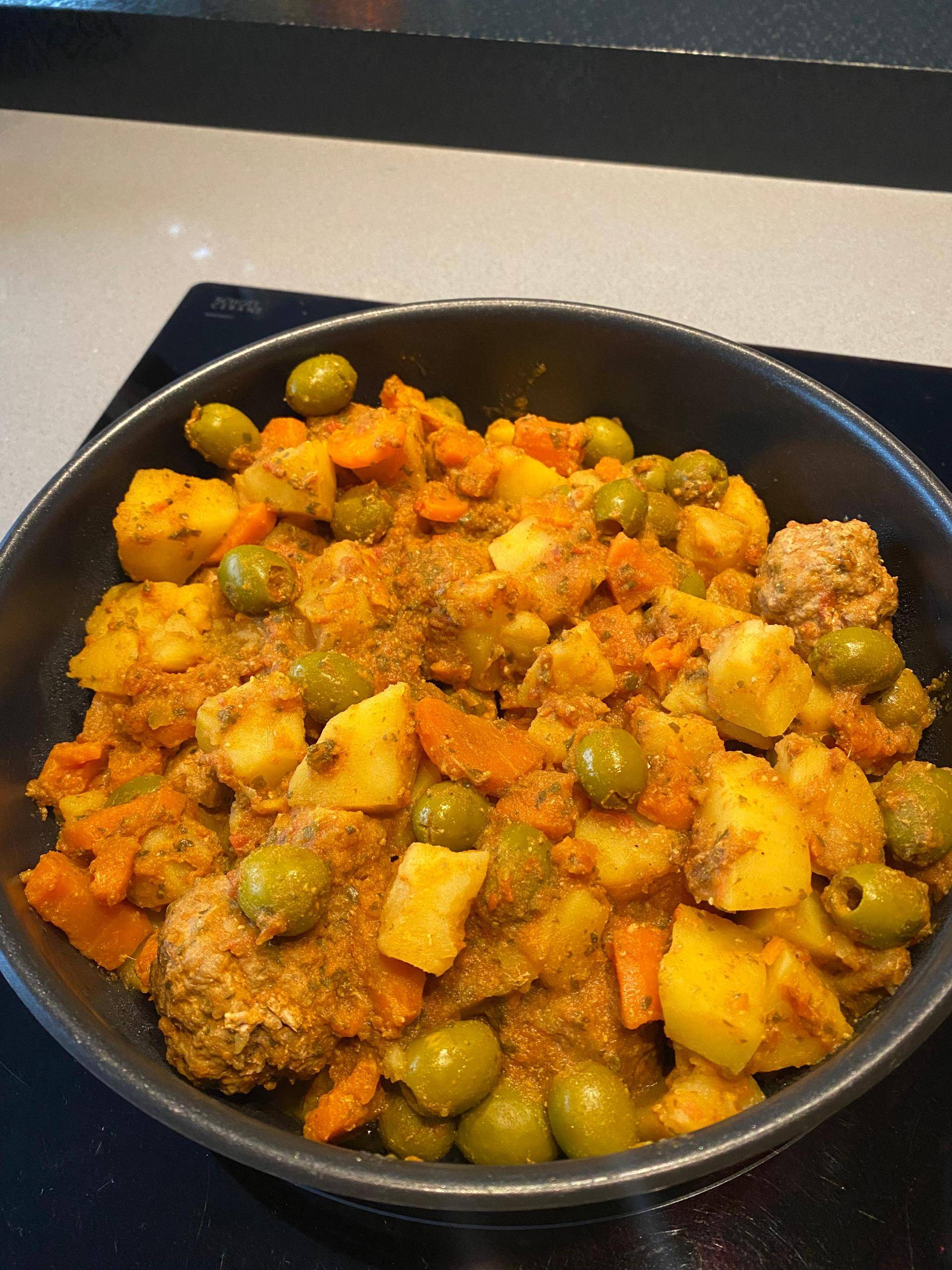 Ragoût bœuf PDT carottes olives - Recette Cookeo V3 | Moulinex