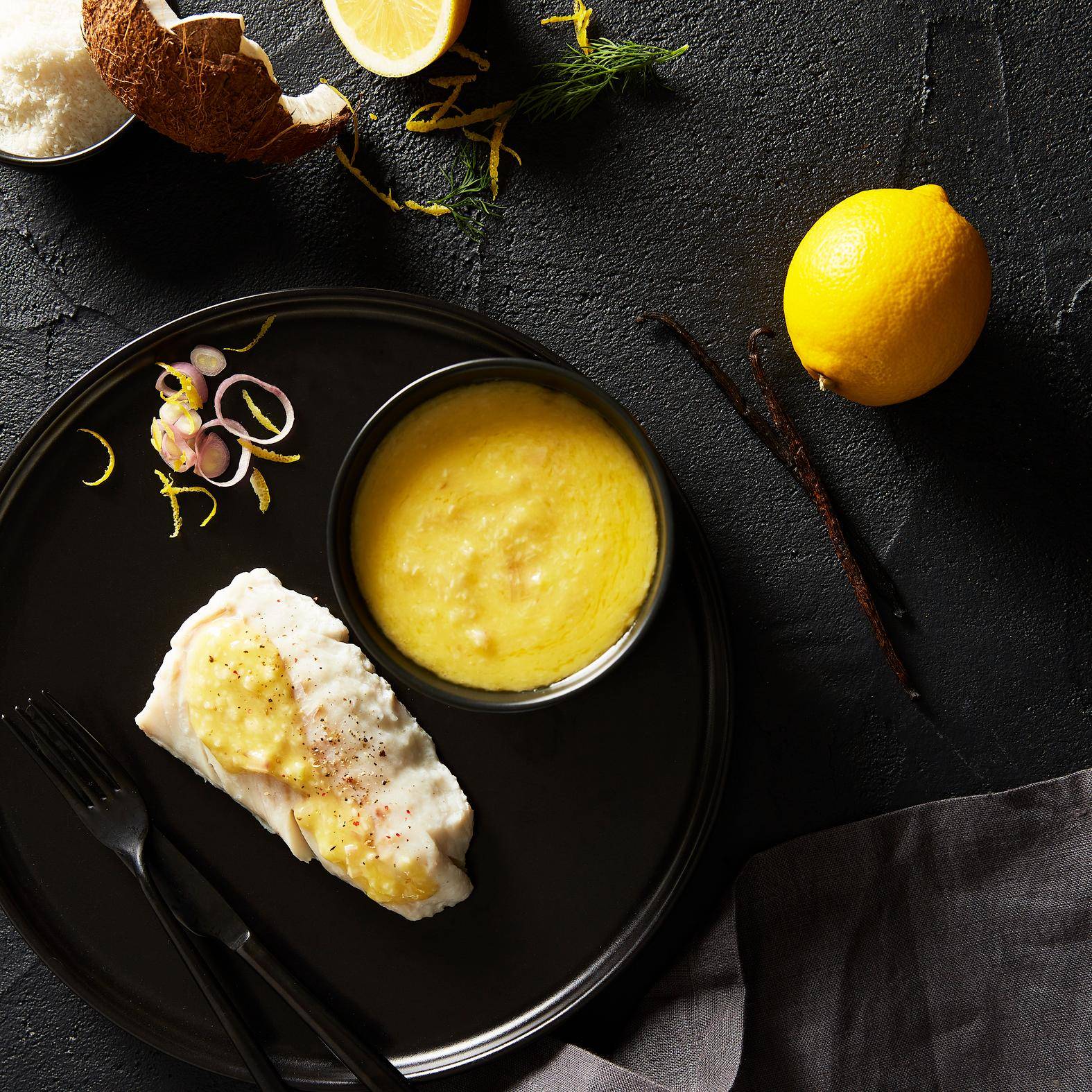 Beurre blanc vanille noix de coco - Recepten Perfectmix Cook | Moulinex