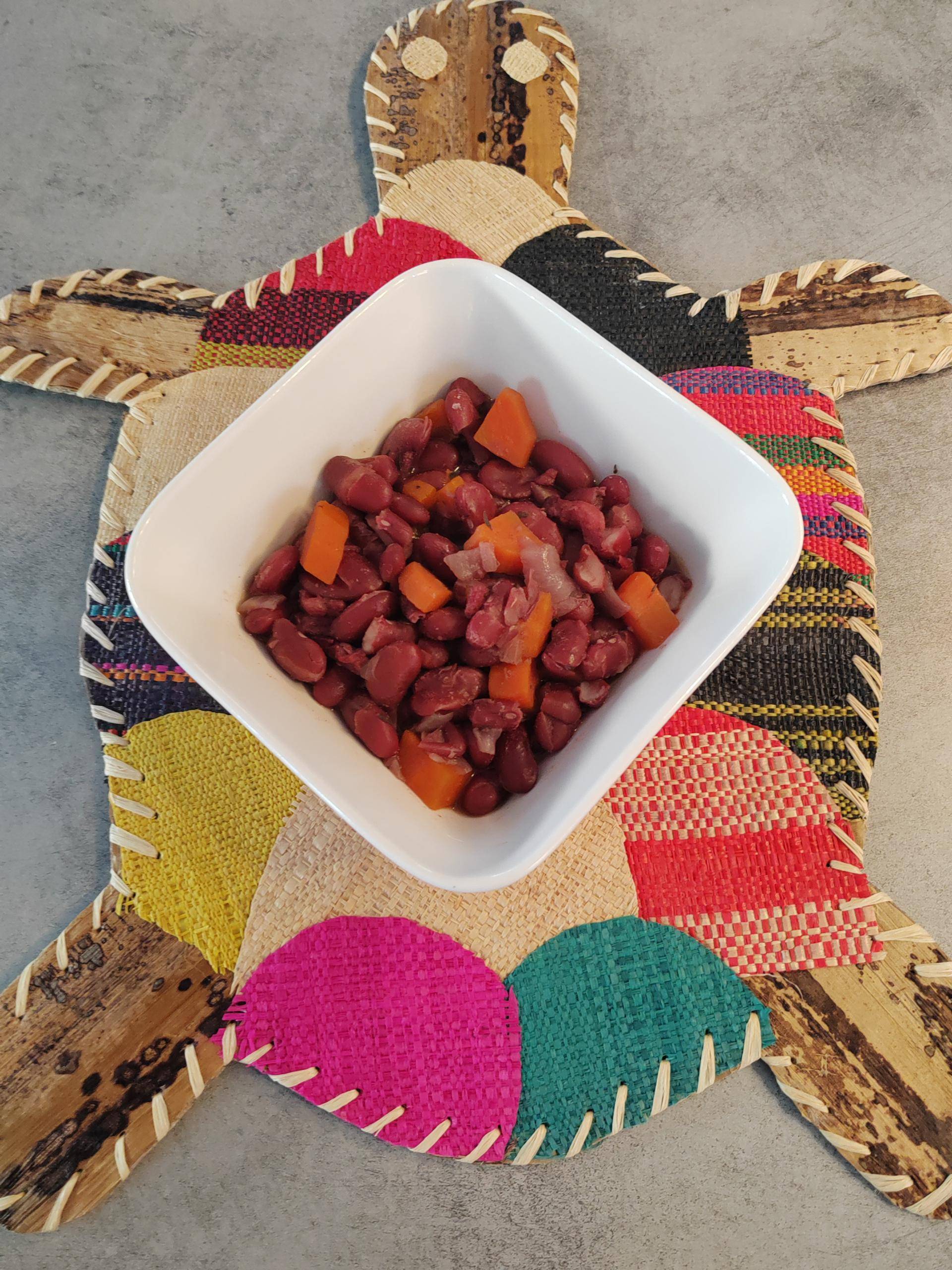 Haricots rouges carottes lardons - Recette Cookeo | Moulinex
