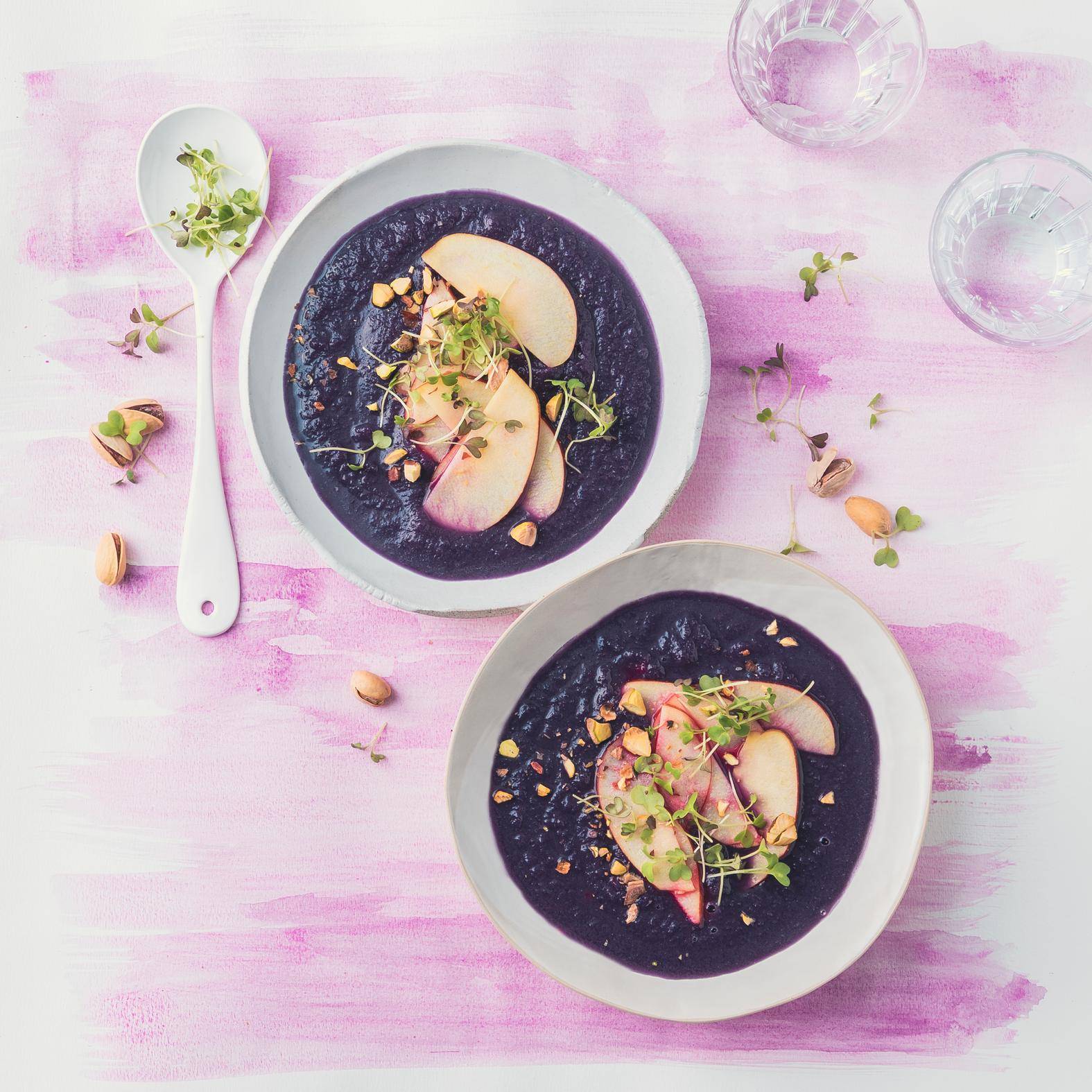 Soupe de chou et patate douce - Recette Companion | Moulinex